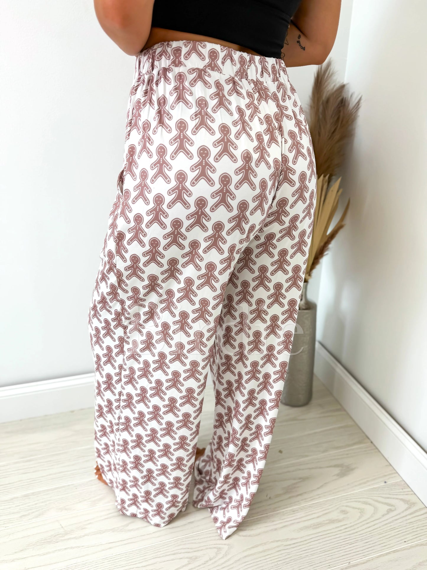 BIRDIE PREORDER Gingercream Dreams Pajama Pants with Satin Bow