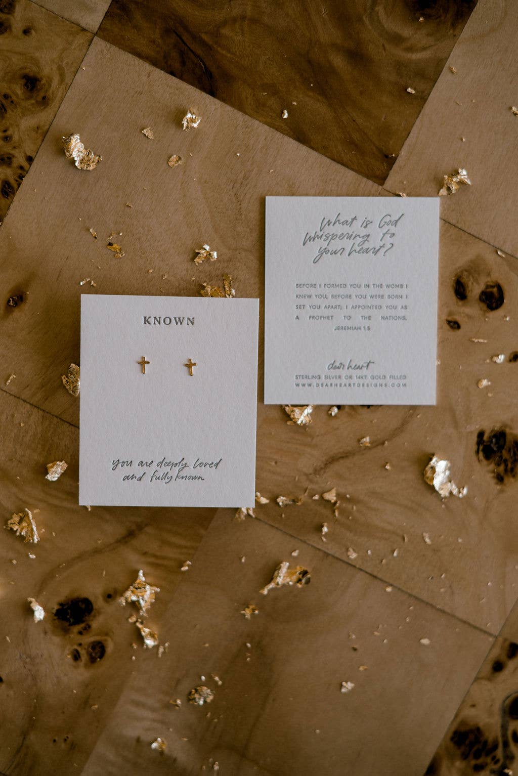 KNOWN CHRISTIAN EARRING STUDS