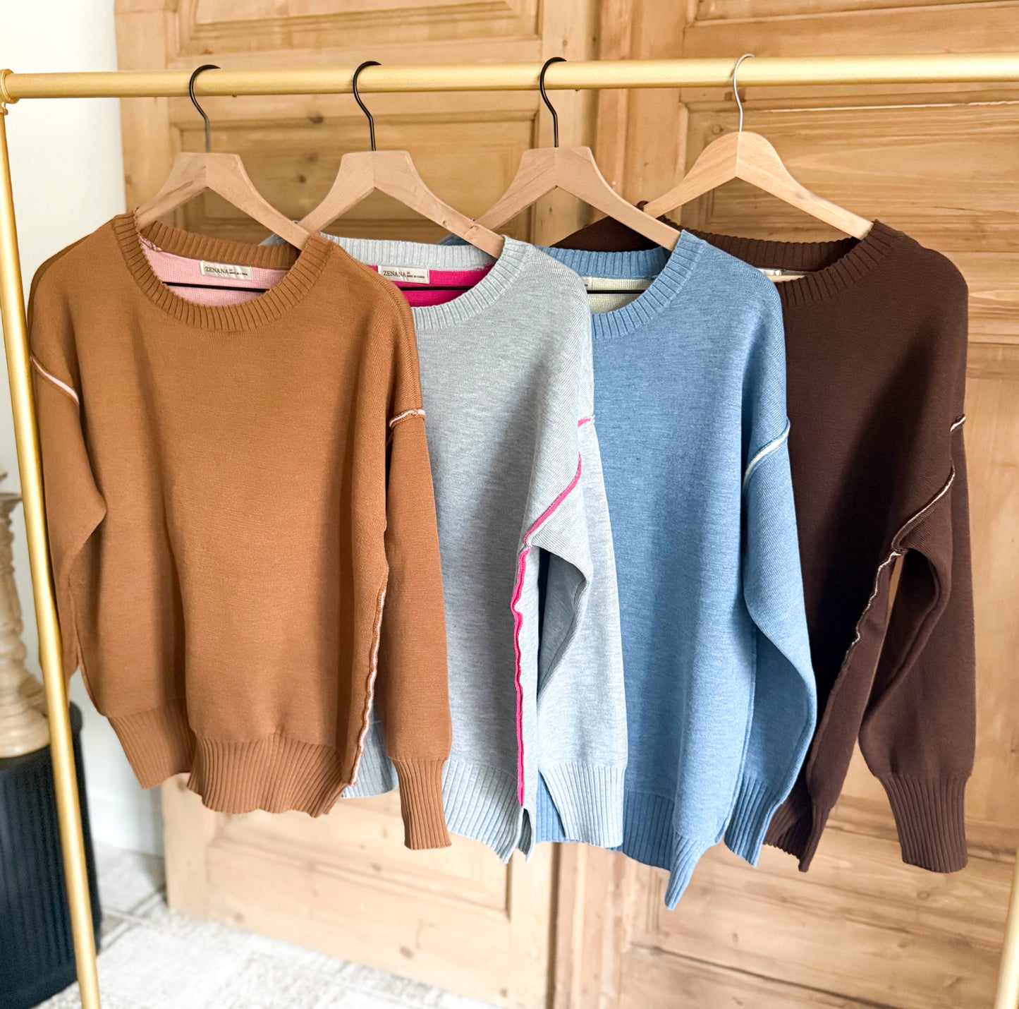 CLOUDLOFT SOFT SWEATER-*Multiple Colors