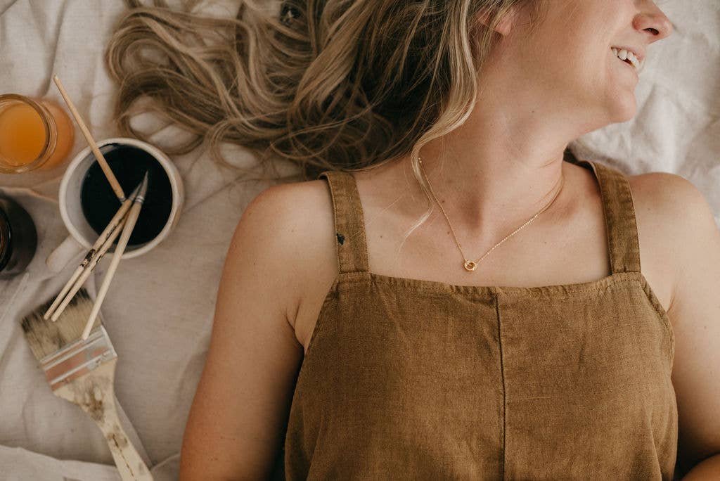 WOVEN CHRISTIAN NECKLACE COLOSSIANS 2:2