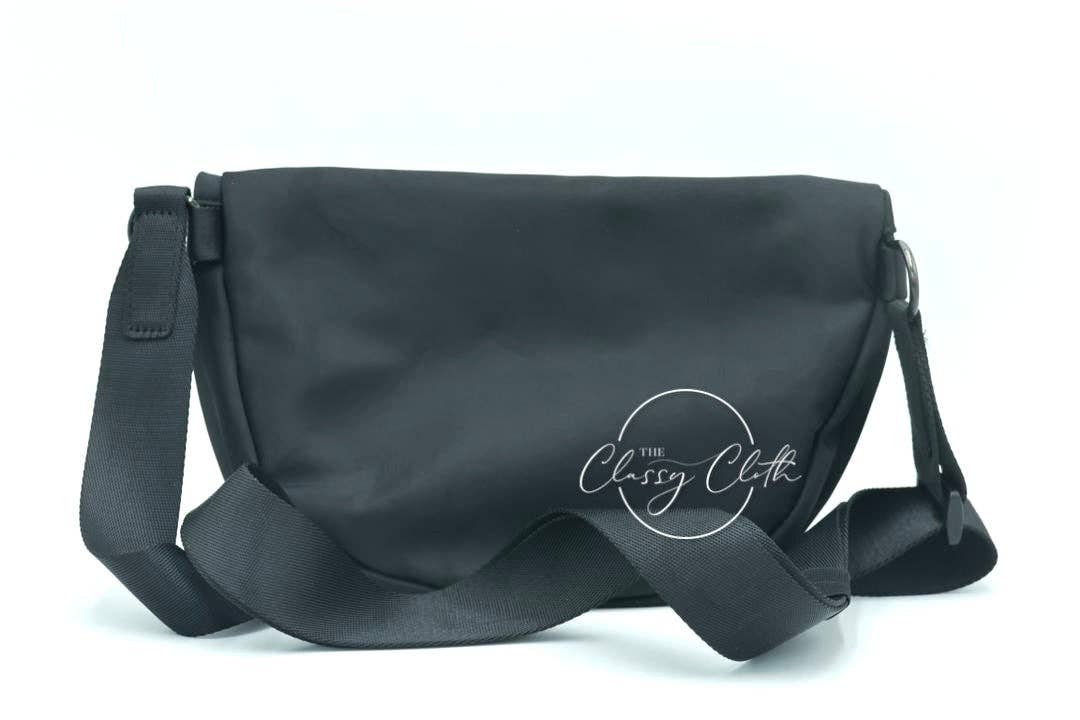 MARGOT MOON BELT BAG- BLACK