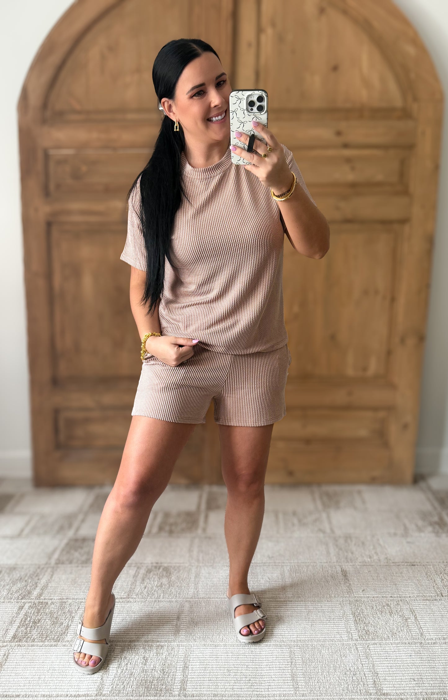 BUTTERY SOFT RIBBED ON THE GO SETS **Two colors available