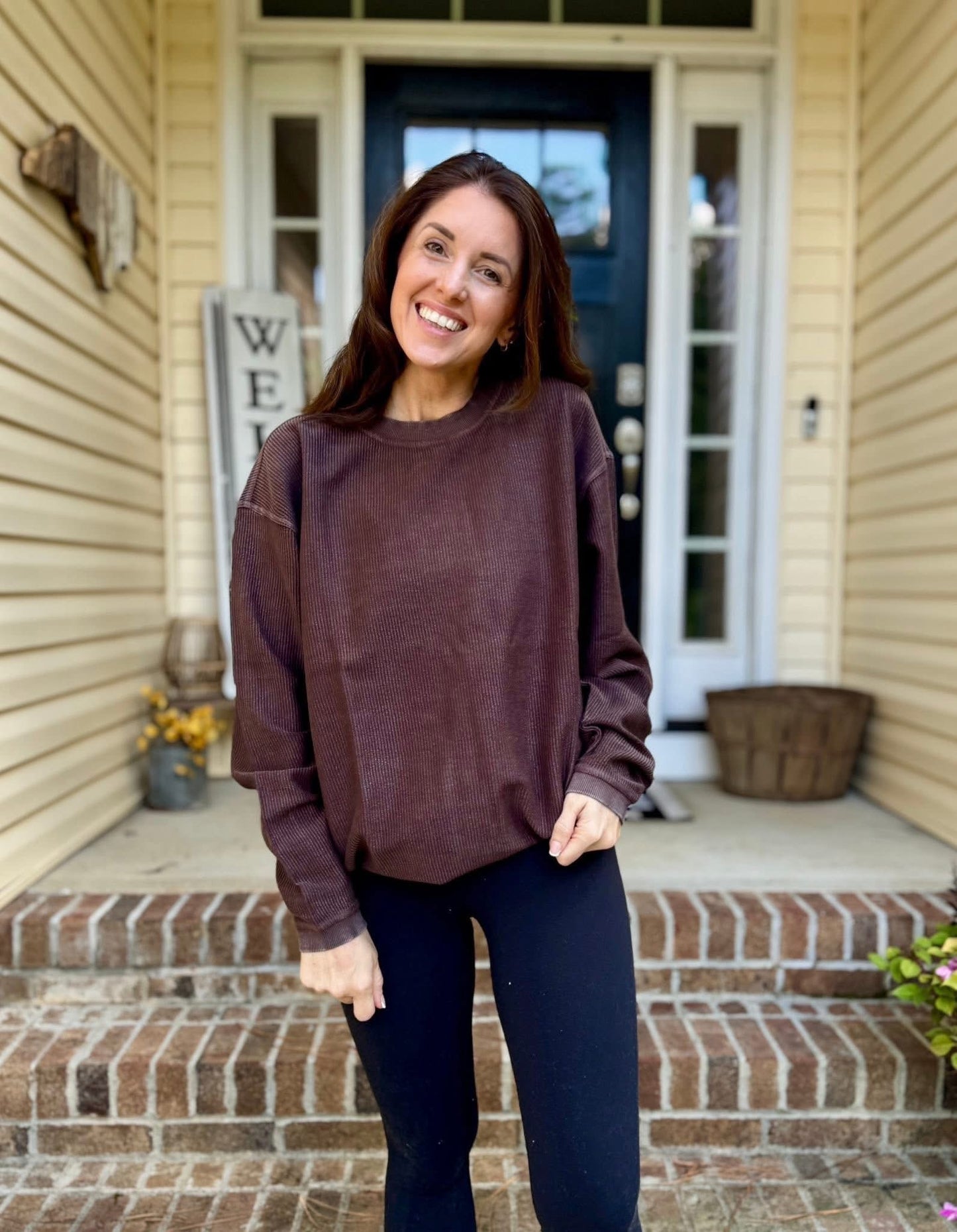LUXURY MOON RYDER CORDED SOFT CREWS *More Colors