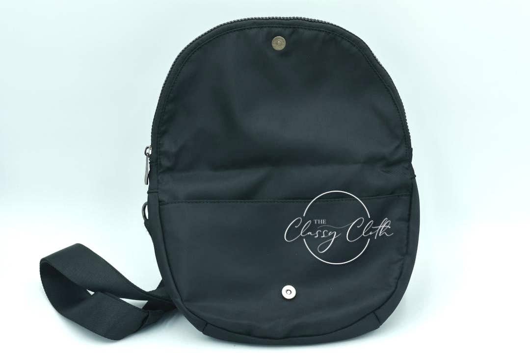 MARGOT MOON BELT BAG- BLACK