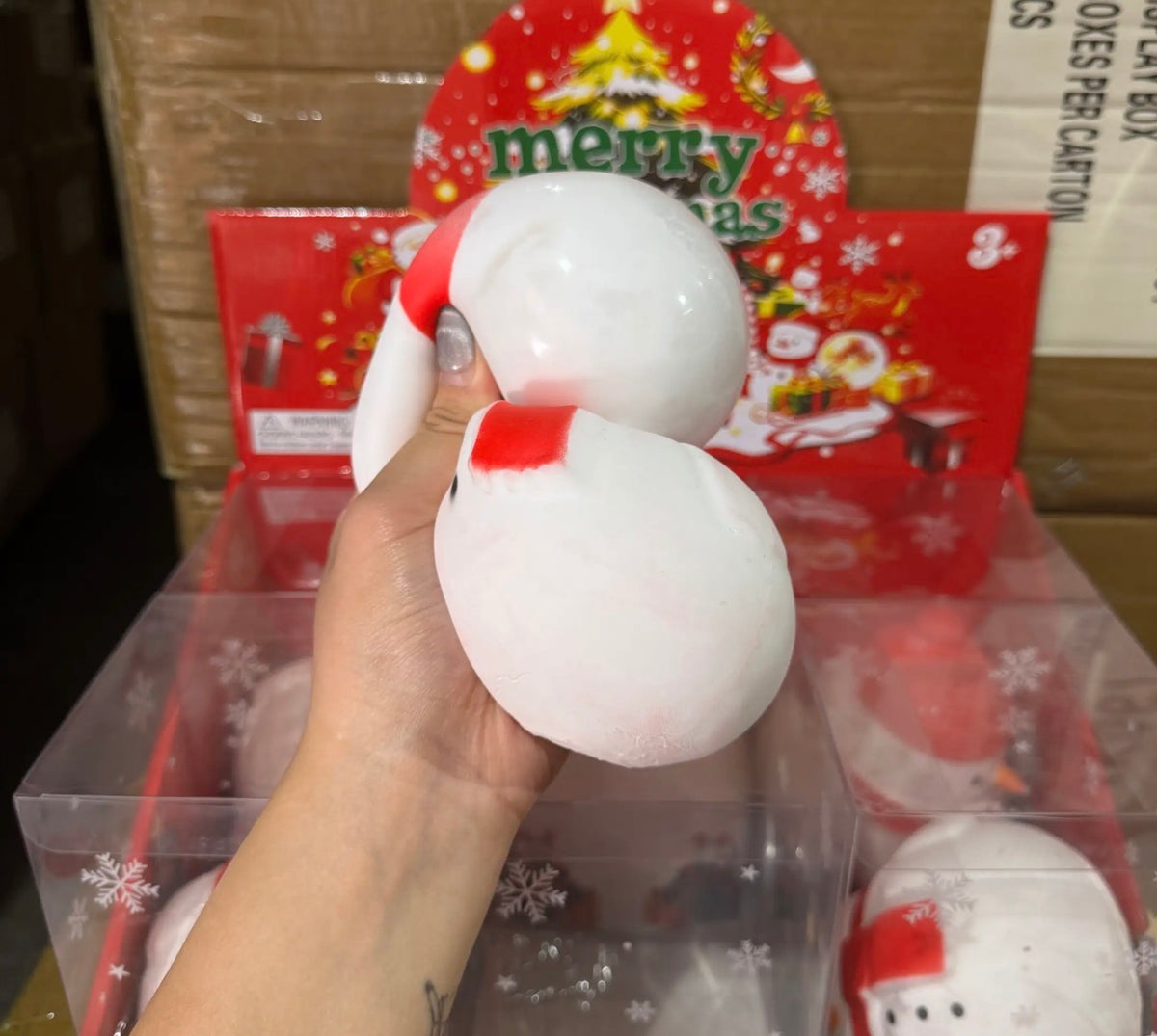 Jumbo Snowman Squishy