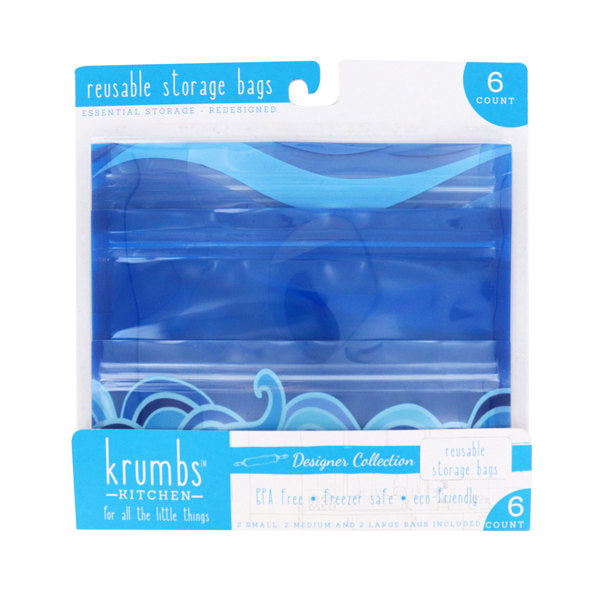 Krumbs Kitchen Designer Reusable Storage Bags