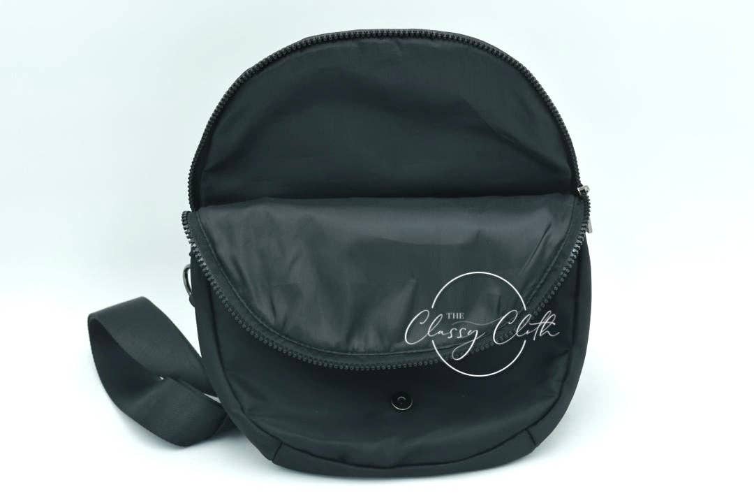 MARGOT MOON BELT BAG- BLACK