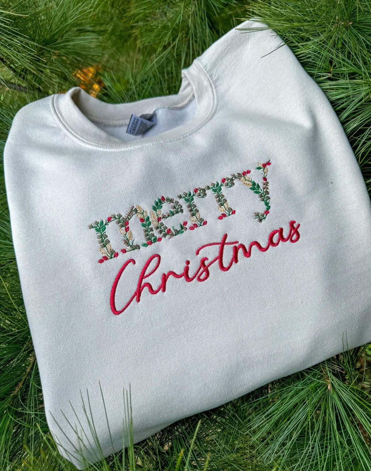PRE ORDER MERRY CHRISTMAS CREWNECK
