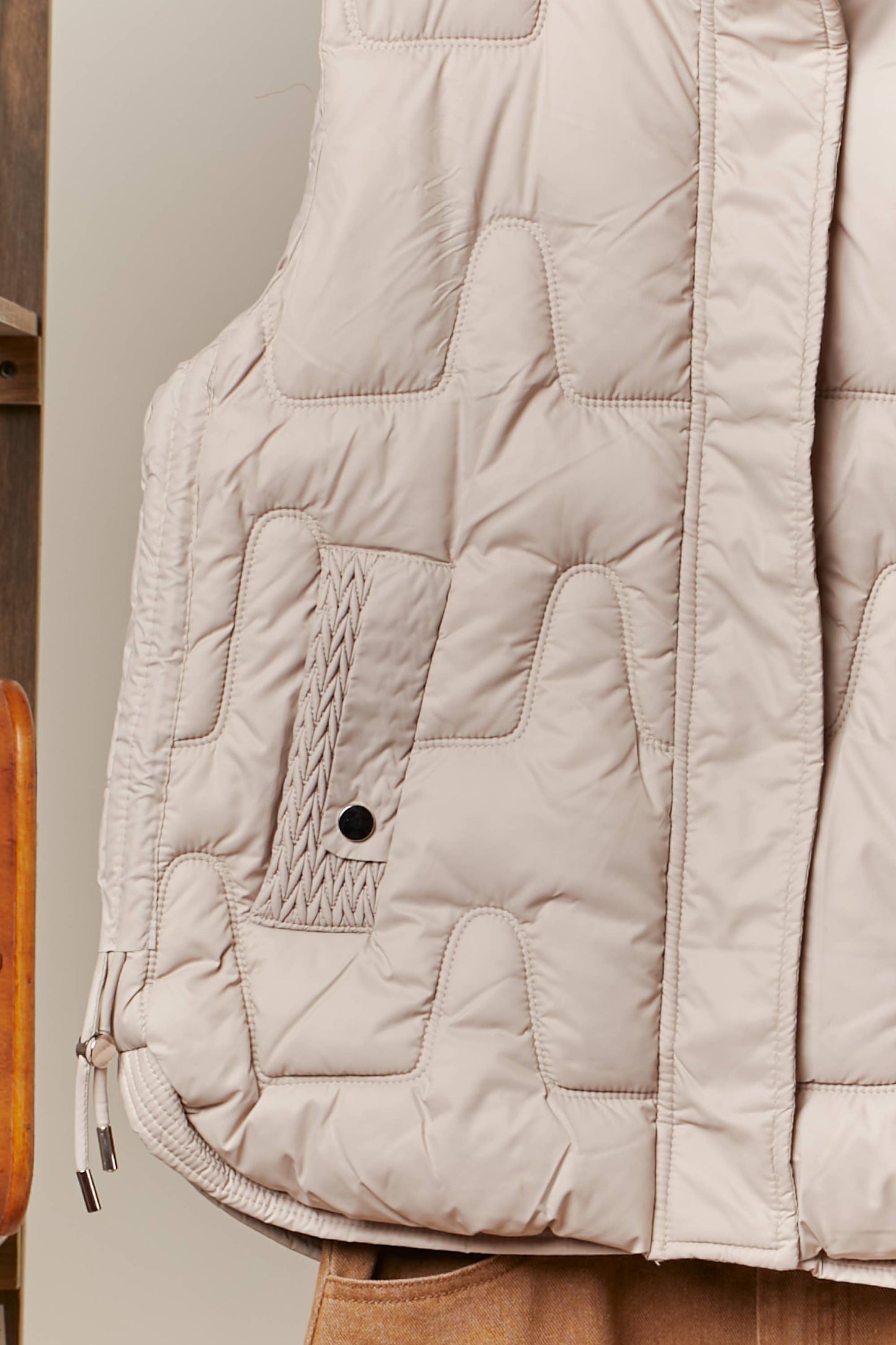 QUILTED SOFT PUFFER VEST
