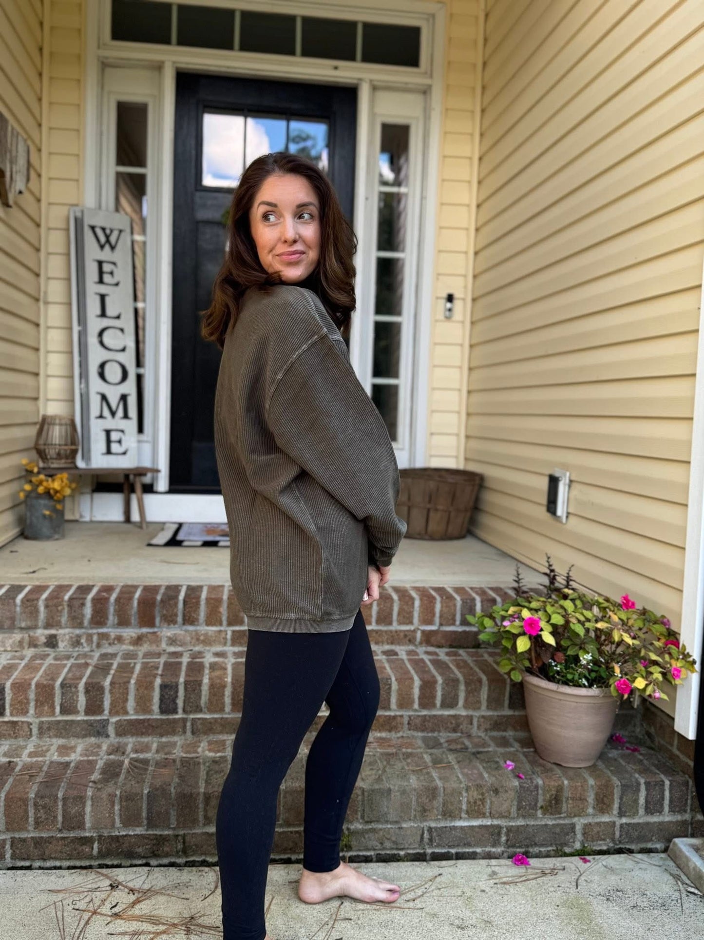 LUXURY MOON RYDER CORDED SOFT CREWS *More Colors