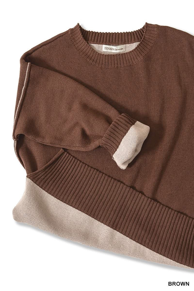 CLOUDLOFT SOFT SWEATER-*Multiple Colors