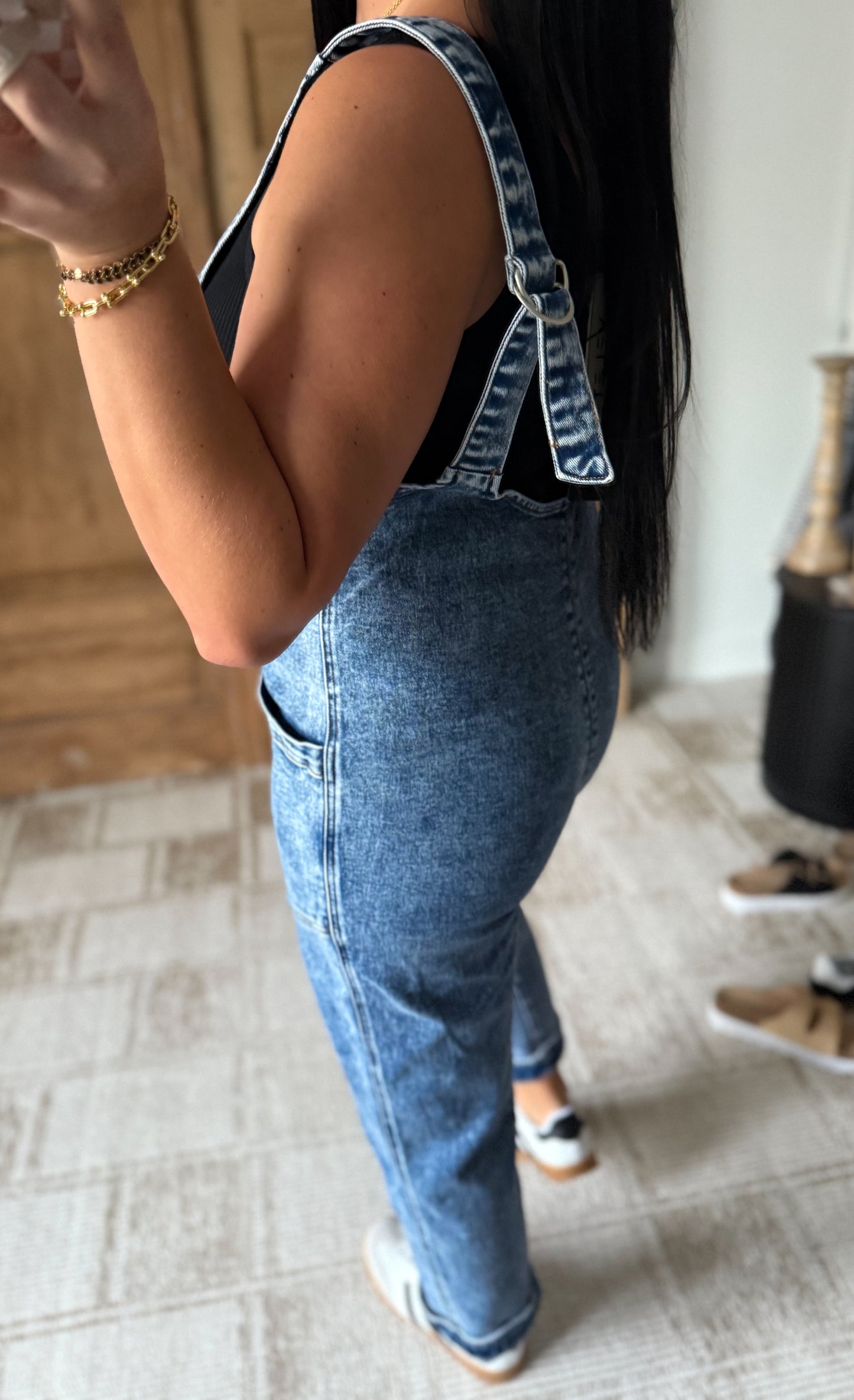 BRITT ROMPER OVERALL SET