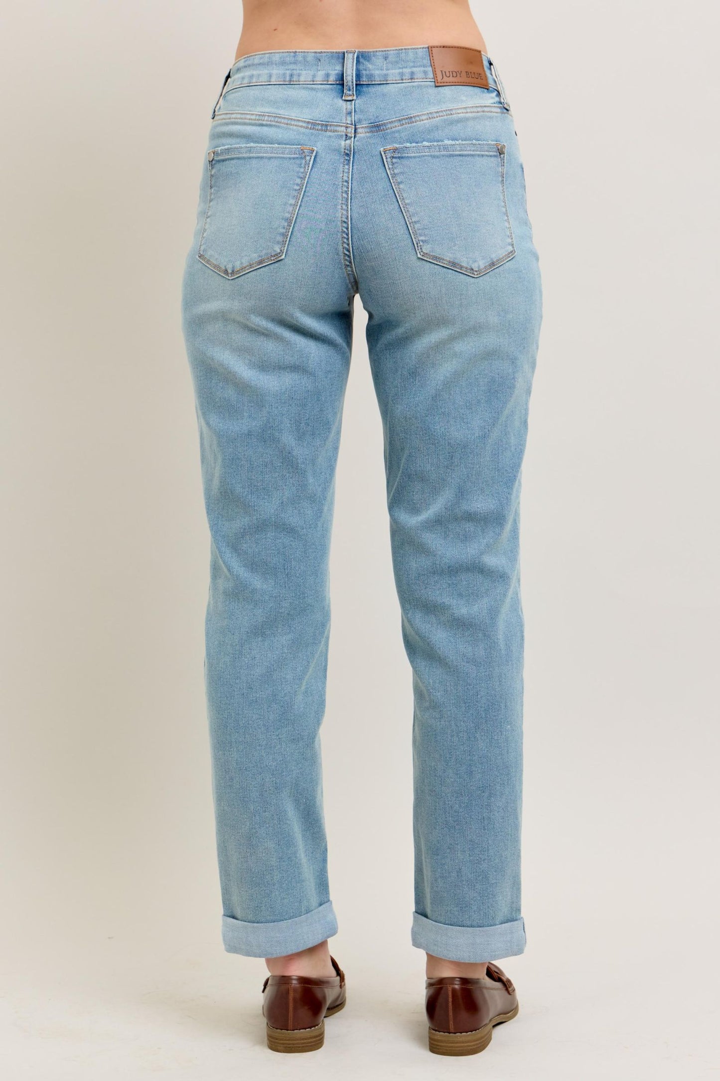 JUDY BLUE COOL MID RISE DENIM
