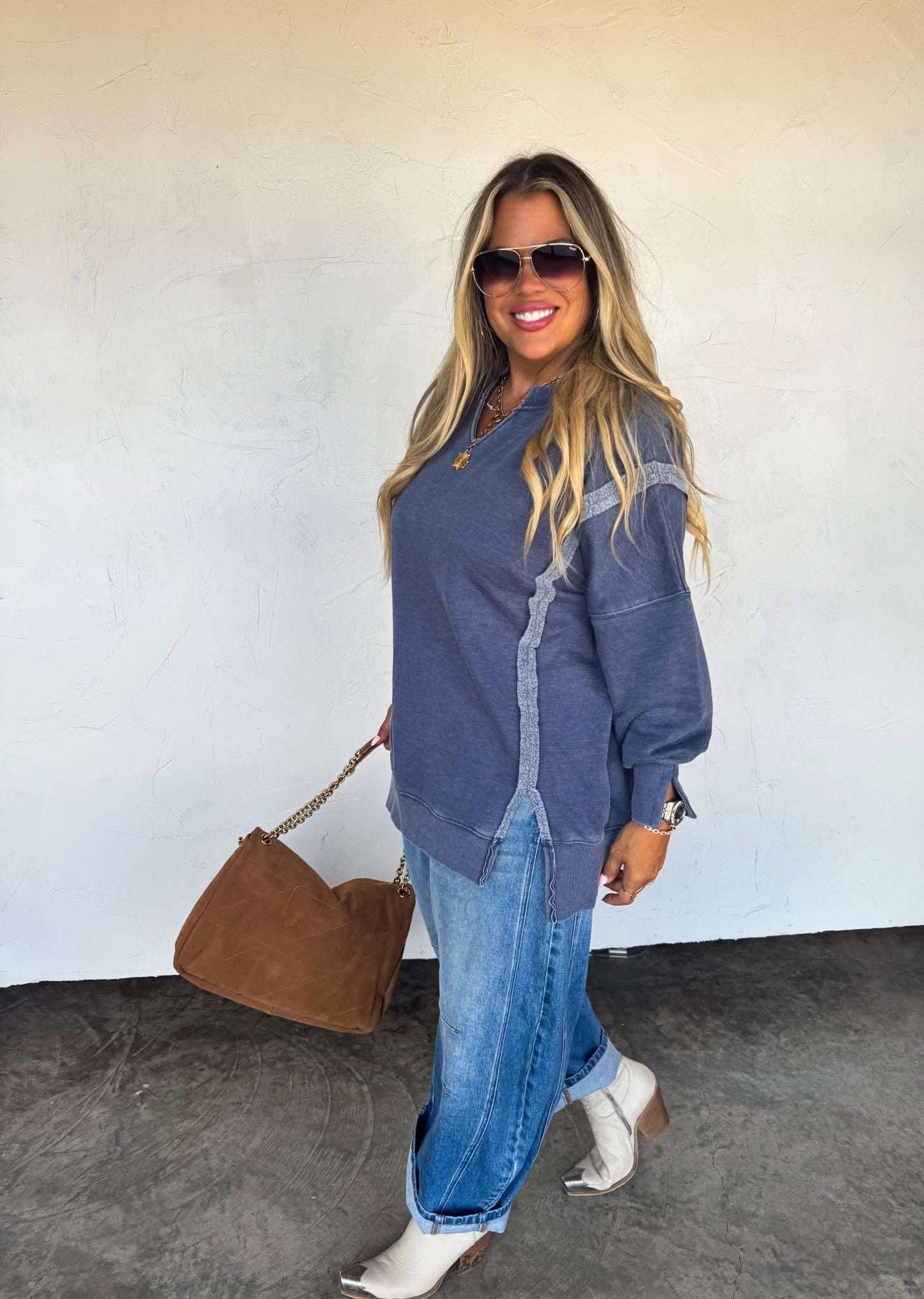 PREORDER- THE COMFY CUT WASHED SWEATSHIRT **More Colors