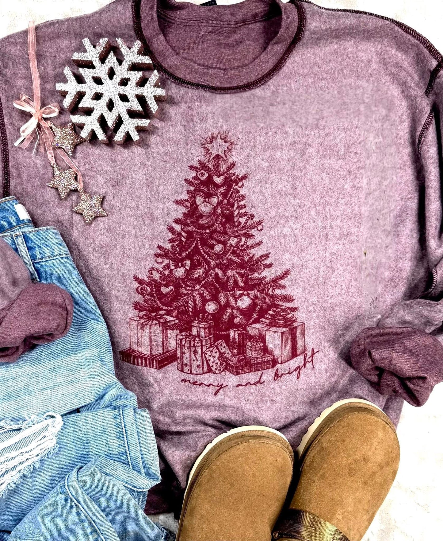 PRE ORDER- Inside out Christmas Sweatshirts