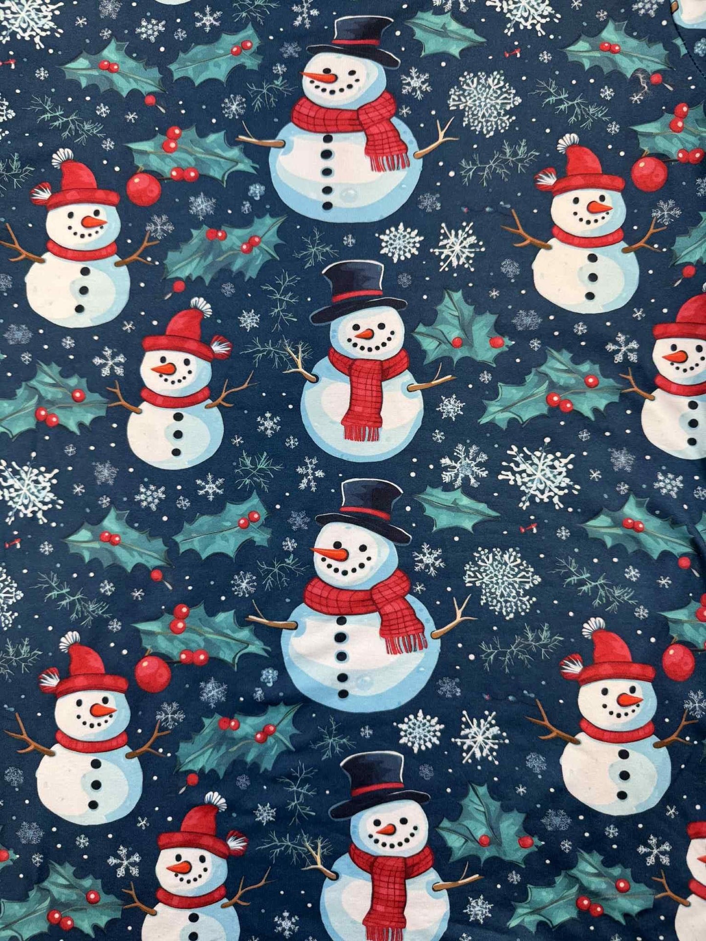 SHIRLEY STONE PANT PAJAMAS SET- Snowman