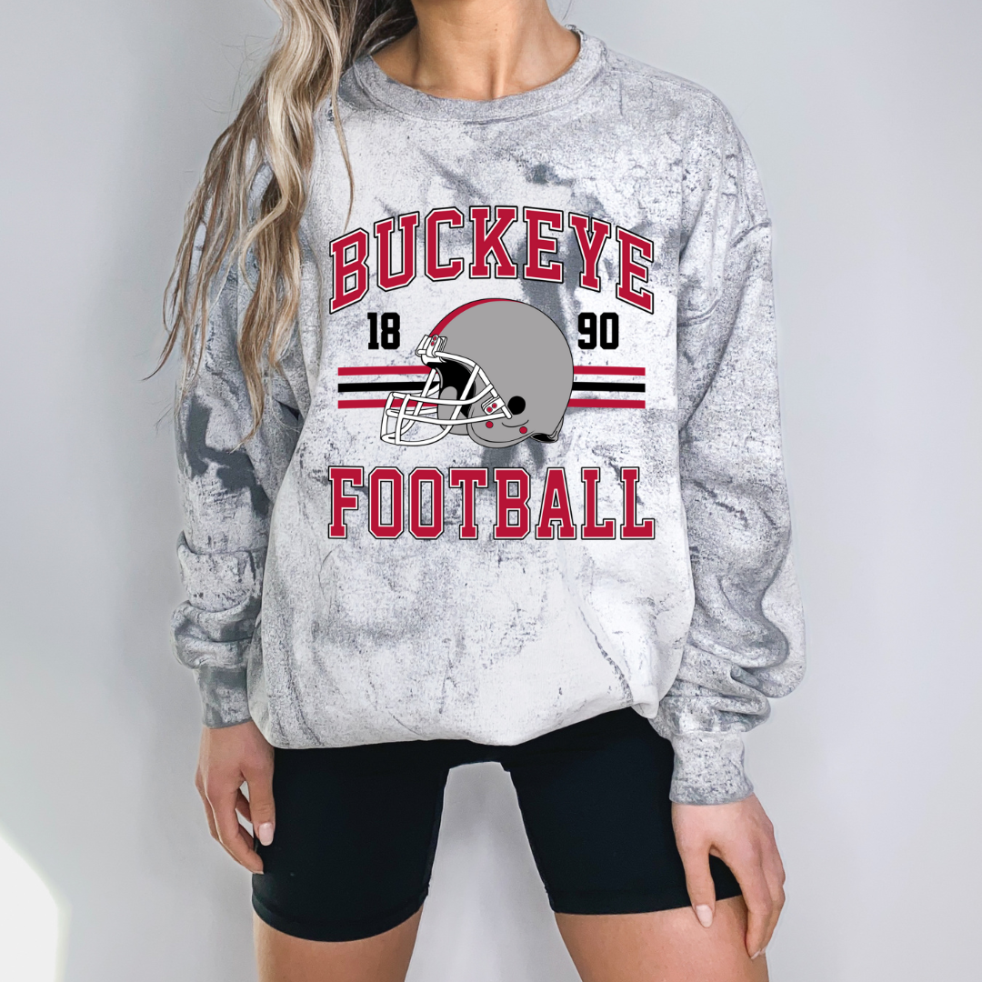 PRE ORDER BUCKEYE COLORBLAST CREWNECK-*Unisex
