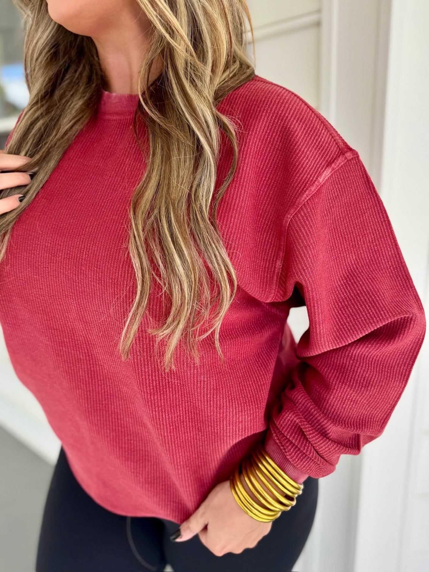 LUXURY MOON RYDER CORDED SOFT CREWS *More Colors