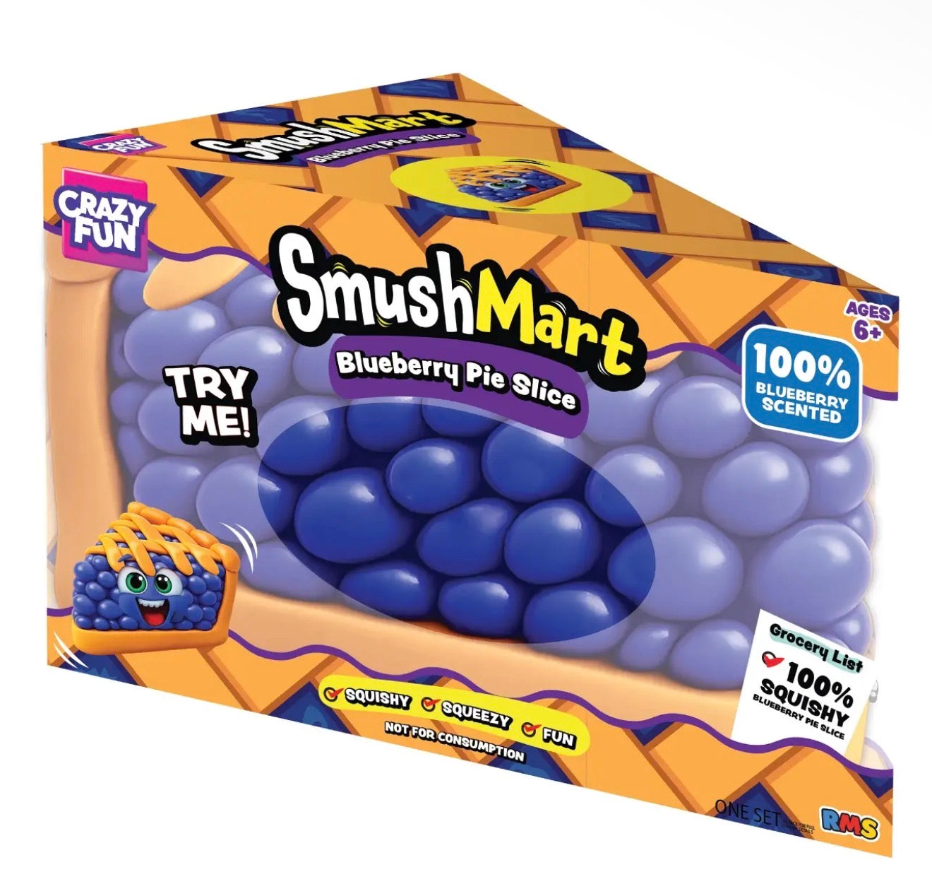 RMS® Smushmart™ Giant Blueberry Cobbler Squishy *PRE ORDER