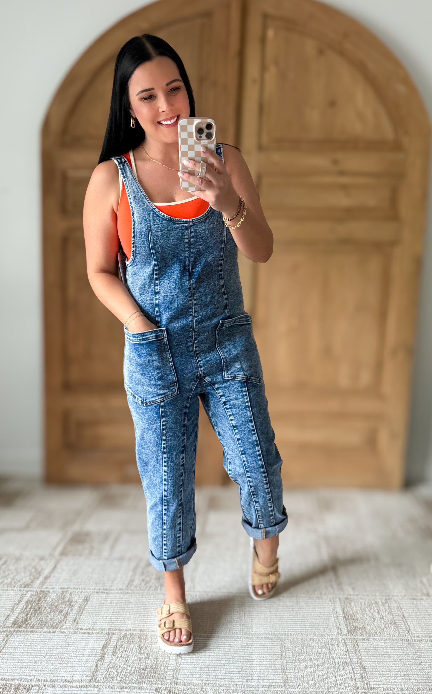 BRITT ROMPER OVERALL SET