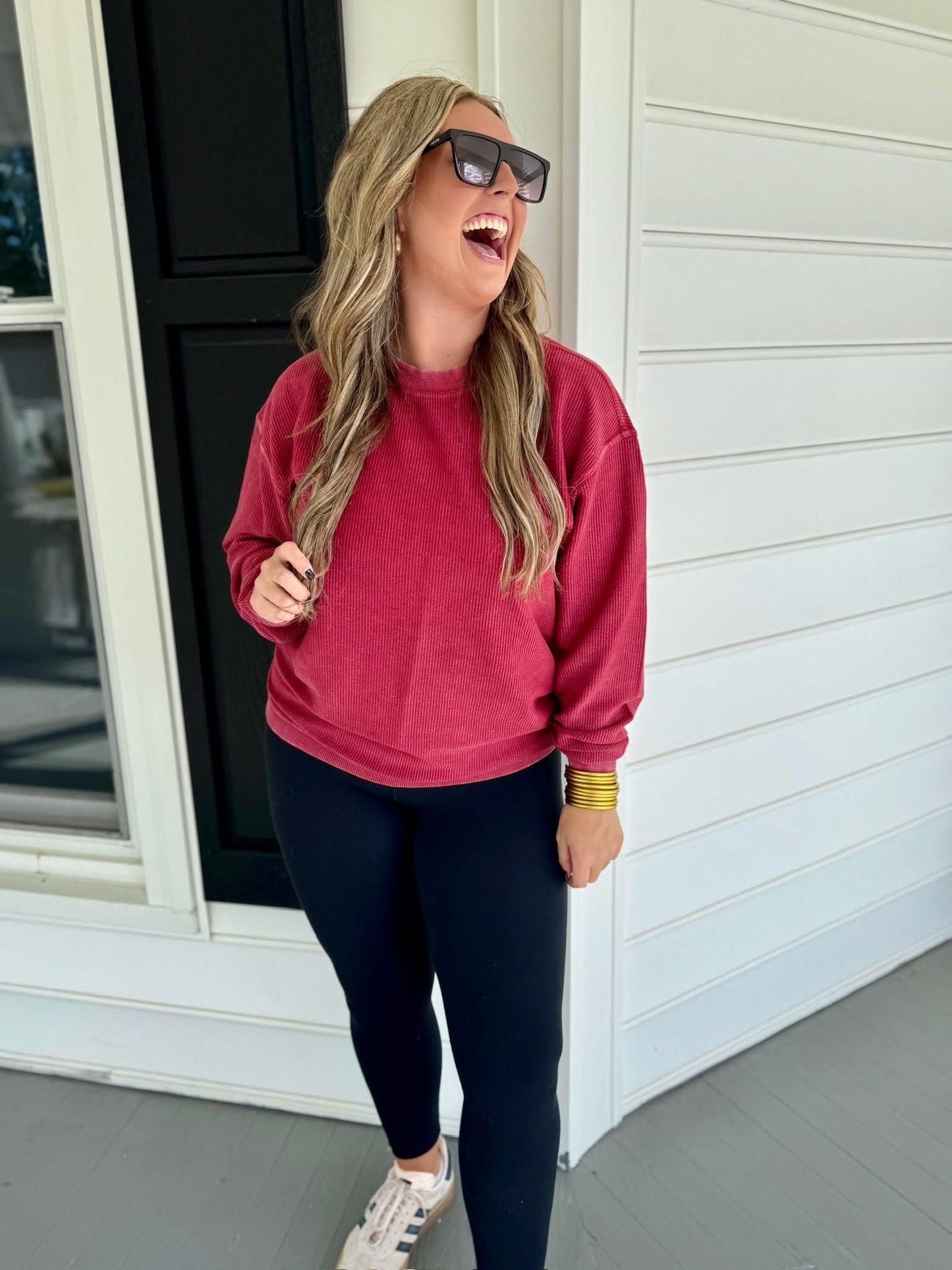 LUXURY MOON RYDER CORDED SOFT CREWS *More Colors