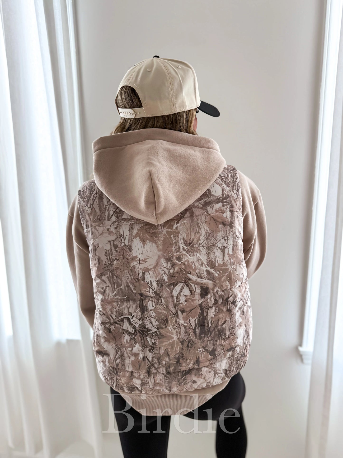 BIRDIE Dark Camo Puffer Vest*Best Seller