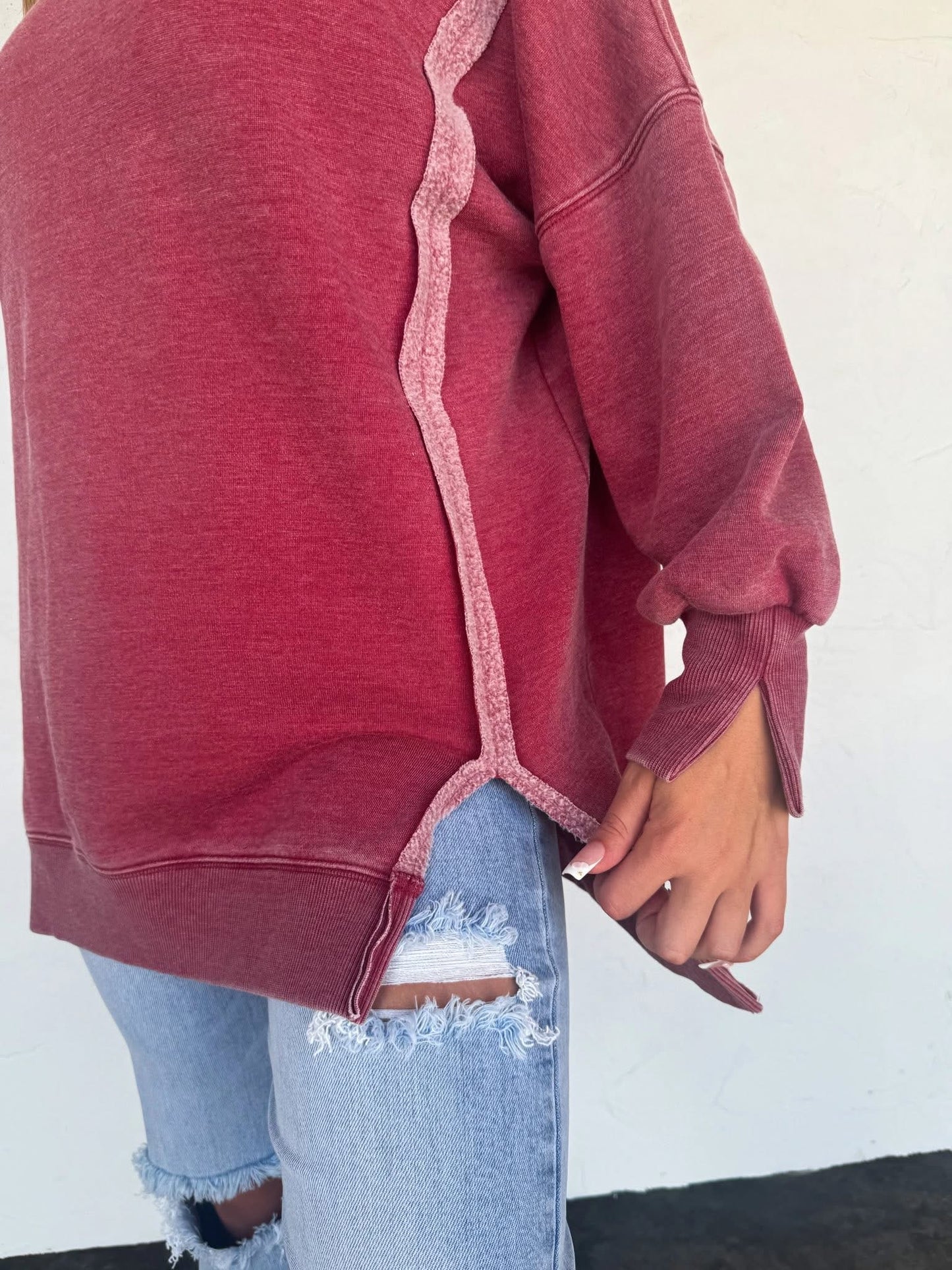PREORDER- THE COMFY CUT WASHED SWEATSHIRT **More Colors