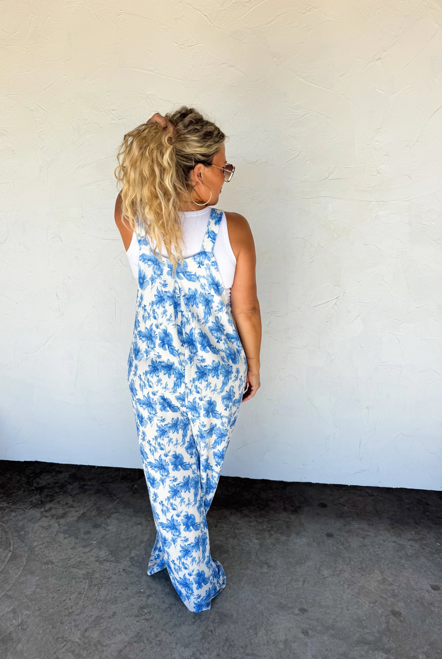 BLAKELEY CASSIDY FLORAL BOHO OVERALLS
