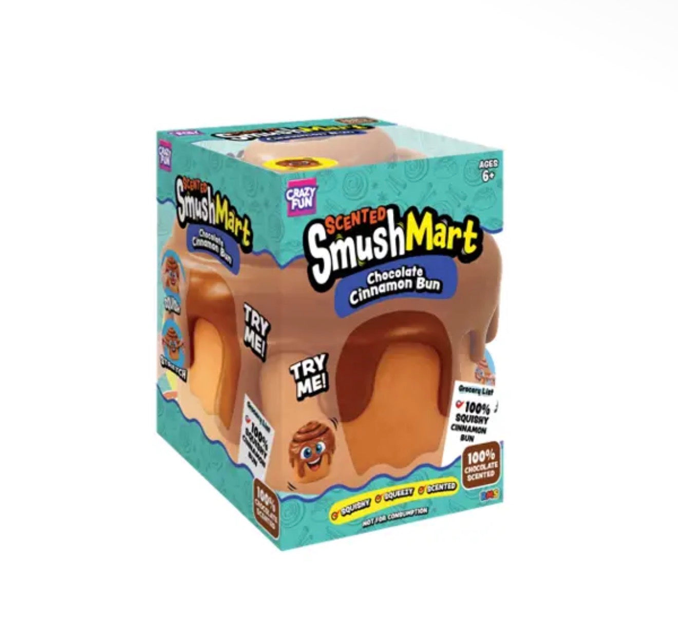 RMS® Smushmart™ Giant Scented Cinnamon Bun Squishy *PRE ORDER