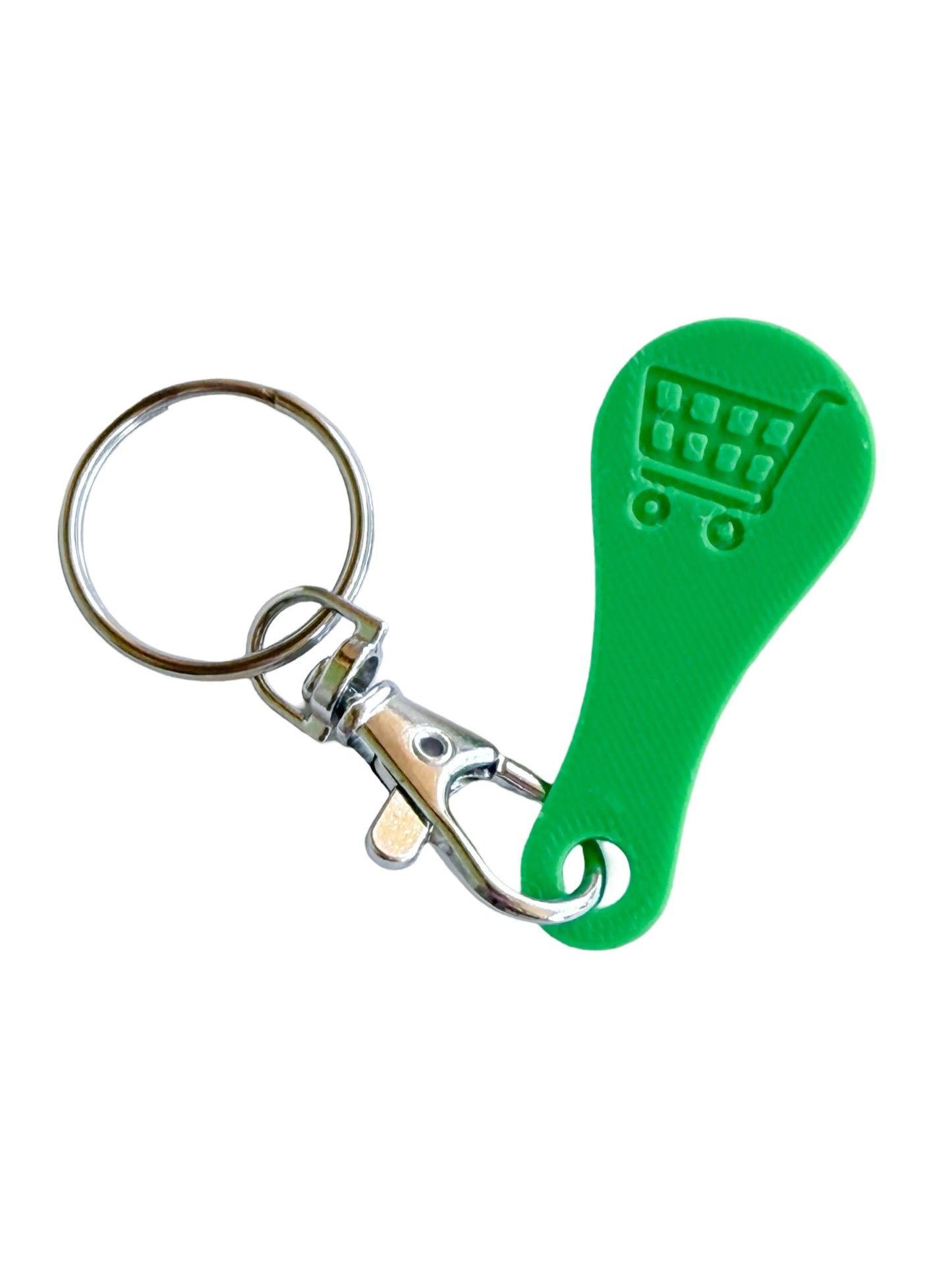 SHOPPING CART QUARTER SAVER KEYCHAIN