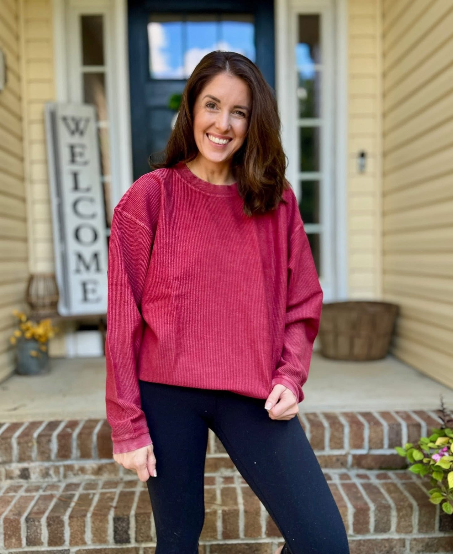LUXURY MOON RYDER CORDED SOFT CREWS *More Colors