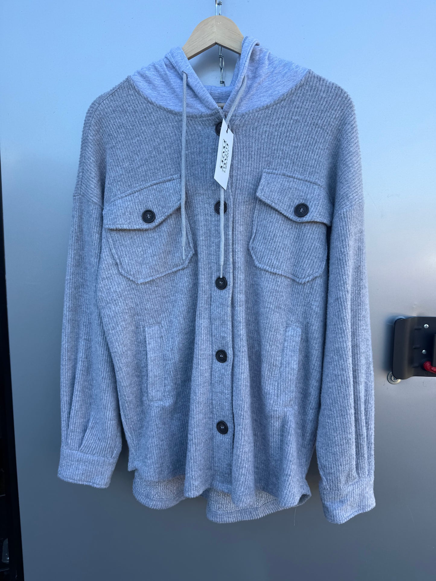 ALL DAY COZY SOFT RIBBED SHACKET- *Multiple Colors