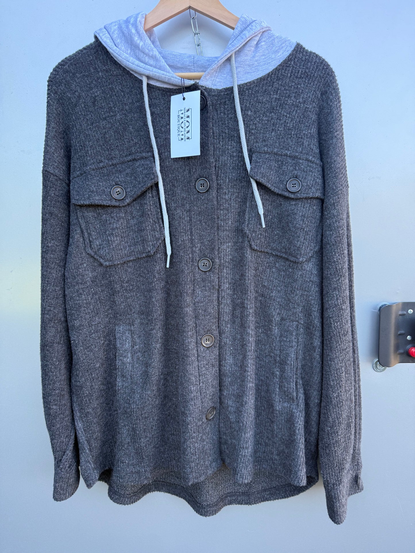 ALL DAY COZY SOFT RIBBED SHACKET- *Multiple Colors