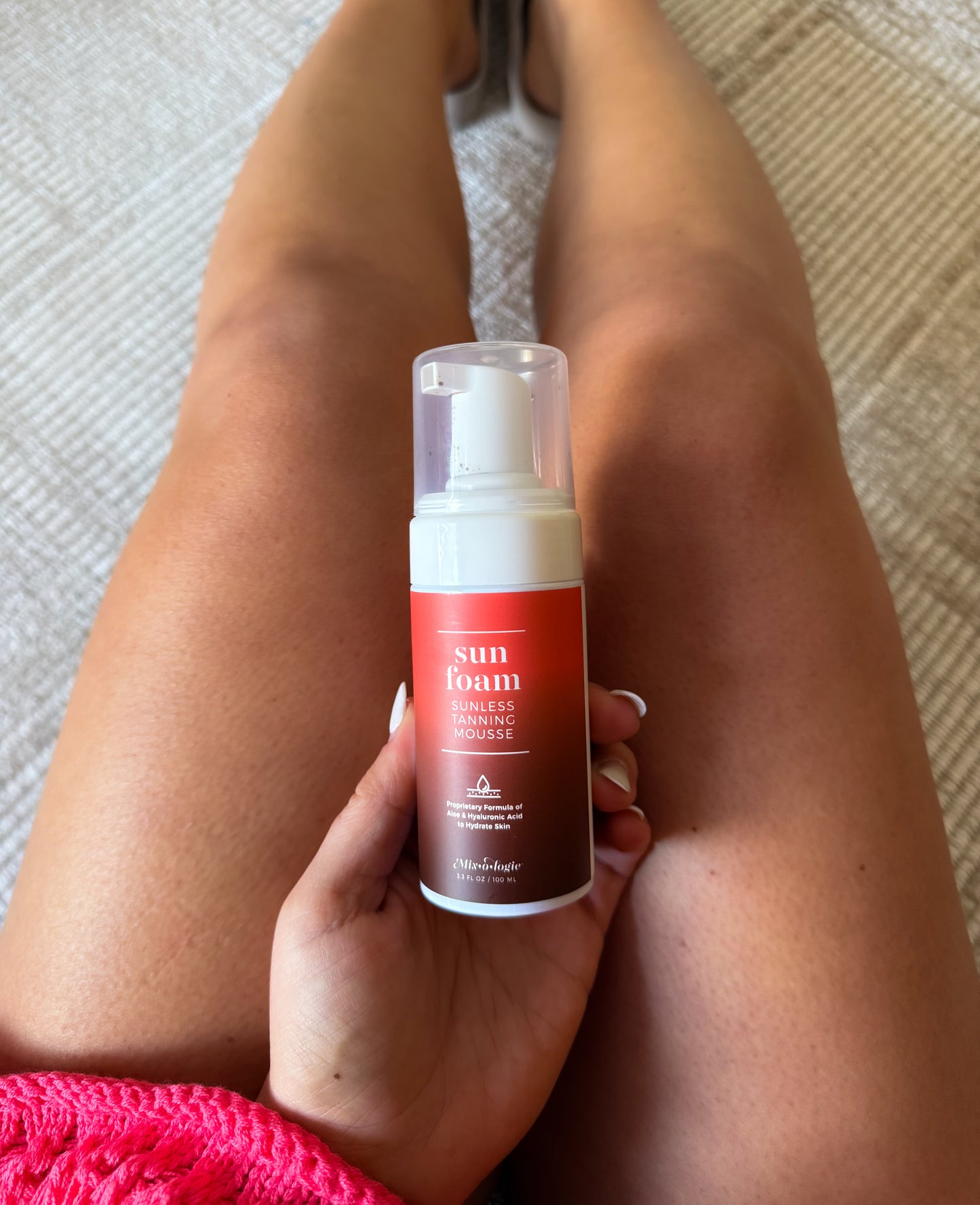 PRE ORDER MIXOLOGIE SUNFOAM SUNLESS TANNING MOUSSE (100ML)
