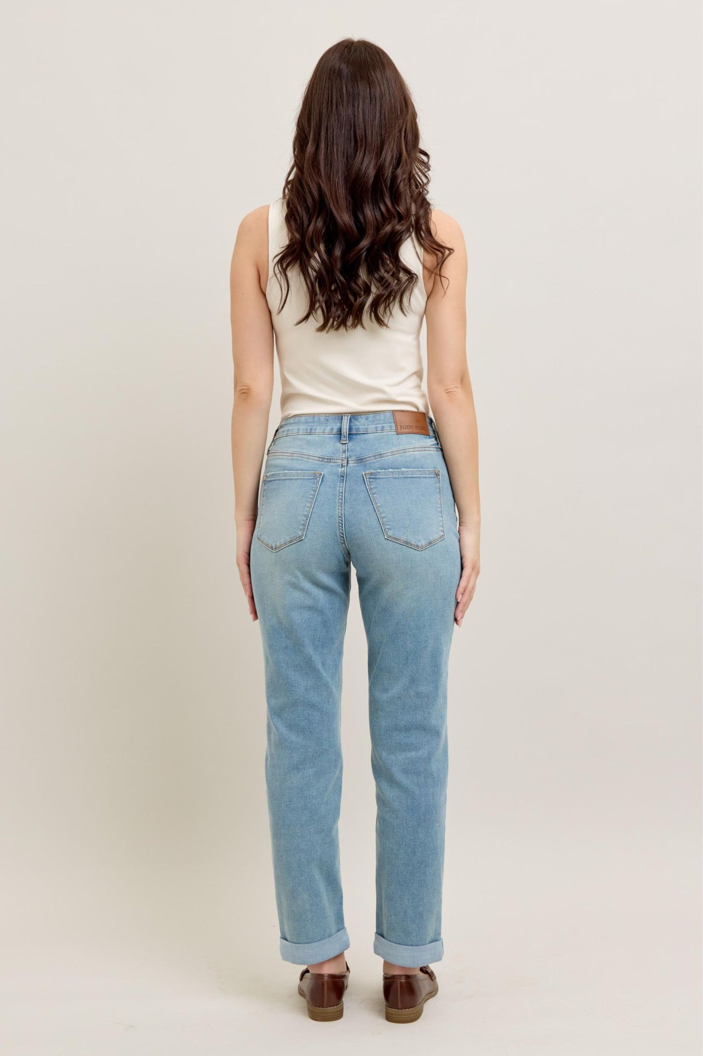 JUDY BLUE COOL MID RISE DENIM