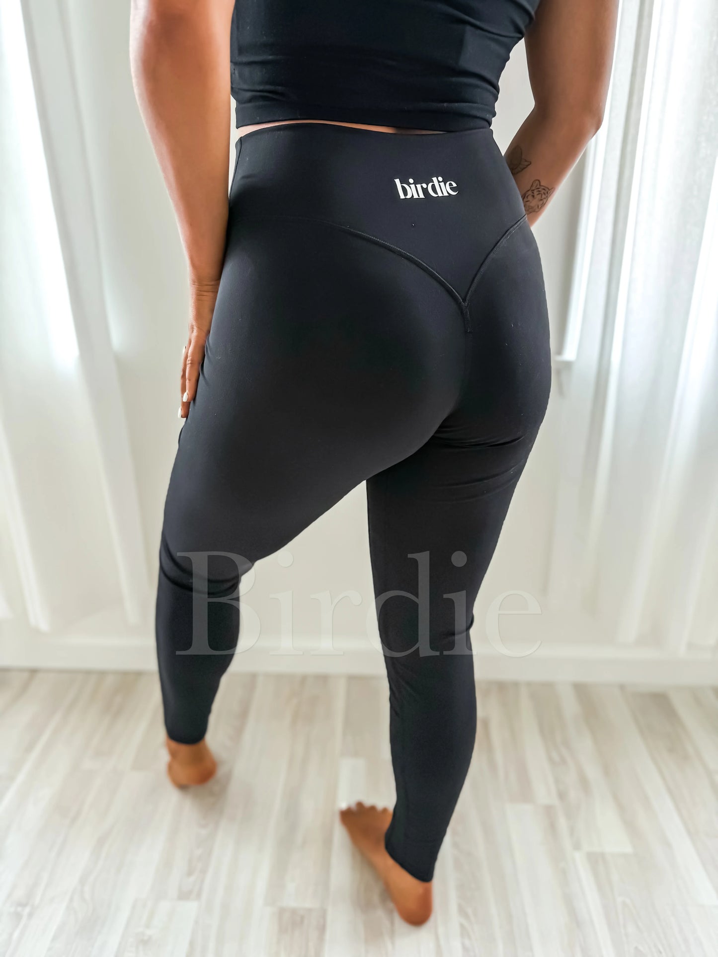 BIRDIE PREORDER Black Melt Leggings