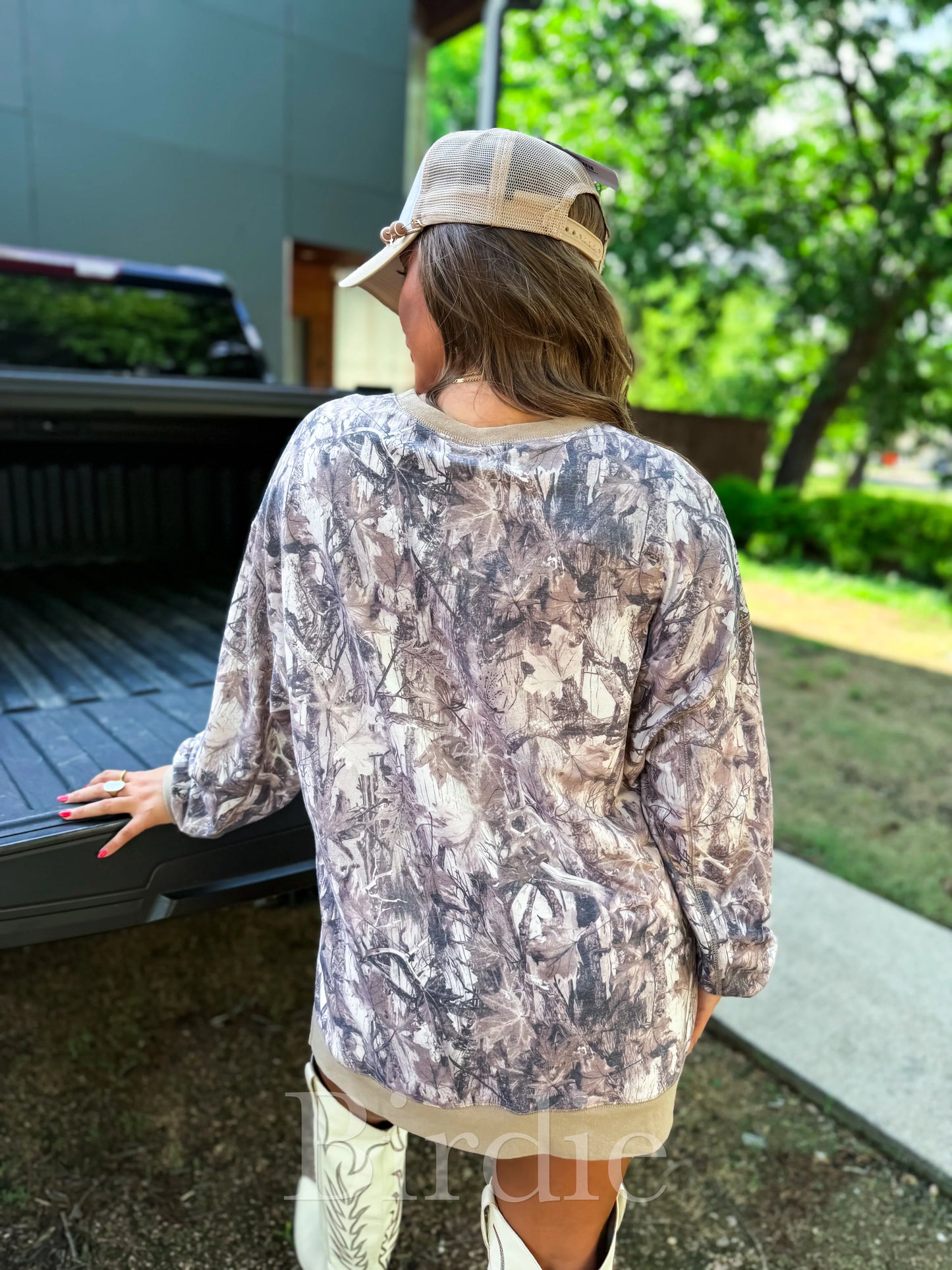 CAMO SOFTIE PULLOVER
