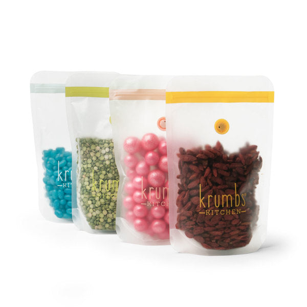 Krumbs Kitchen Essentials 4pk Dry Food Storage