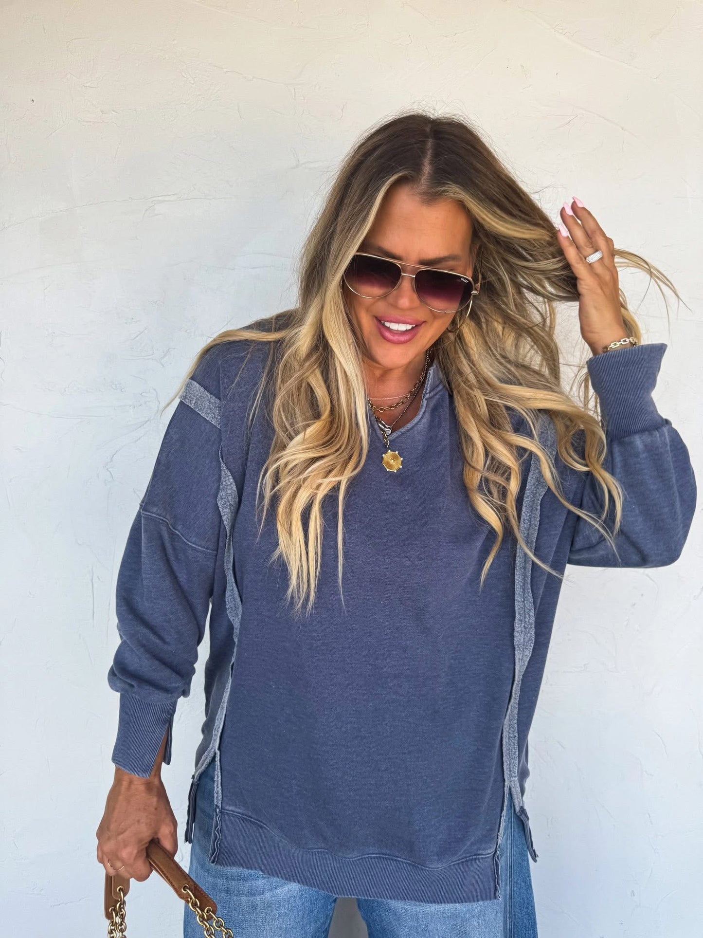 PREORDER- THE COMFY CUT WASHED SWEATSHIRT **More Colors