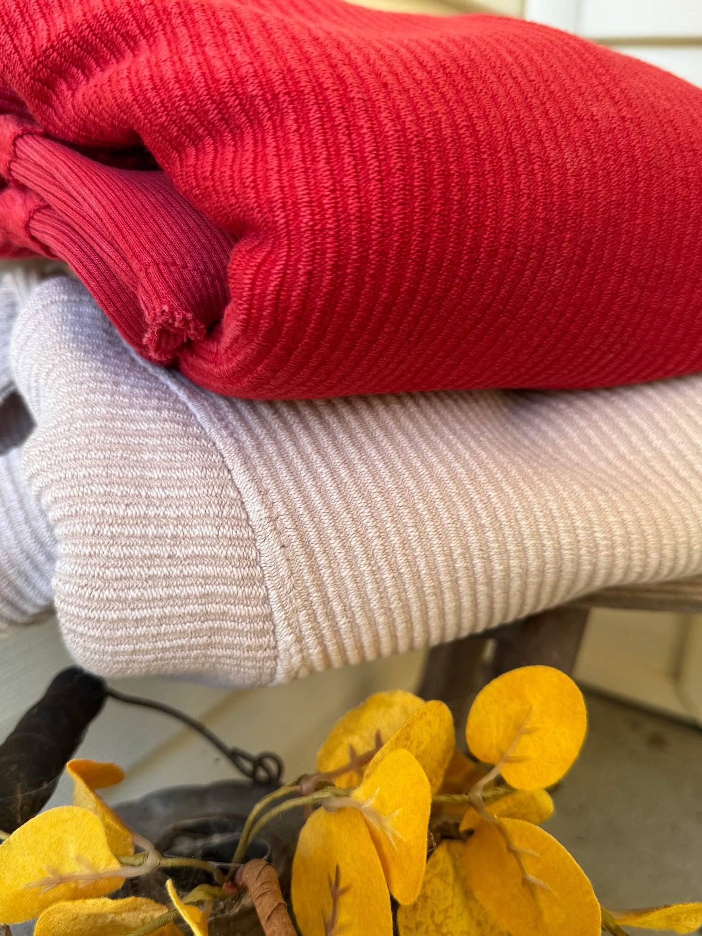 LUXURY MOON RYDER CORDED SOFT CREWS *More Colors