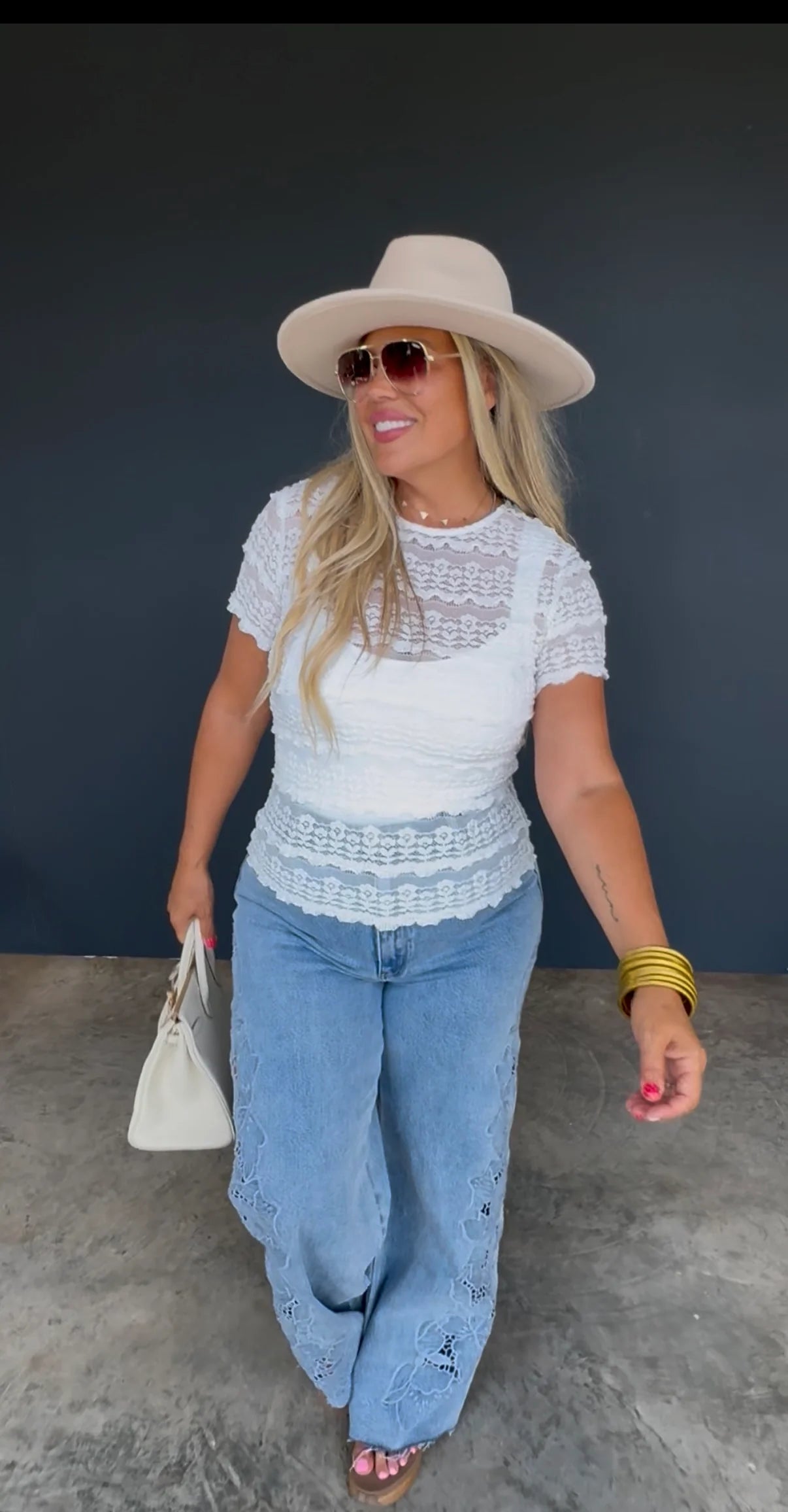 PREORDER- ROSALIE LACE TOP* Multiple Colors