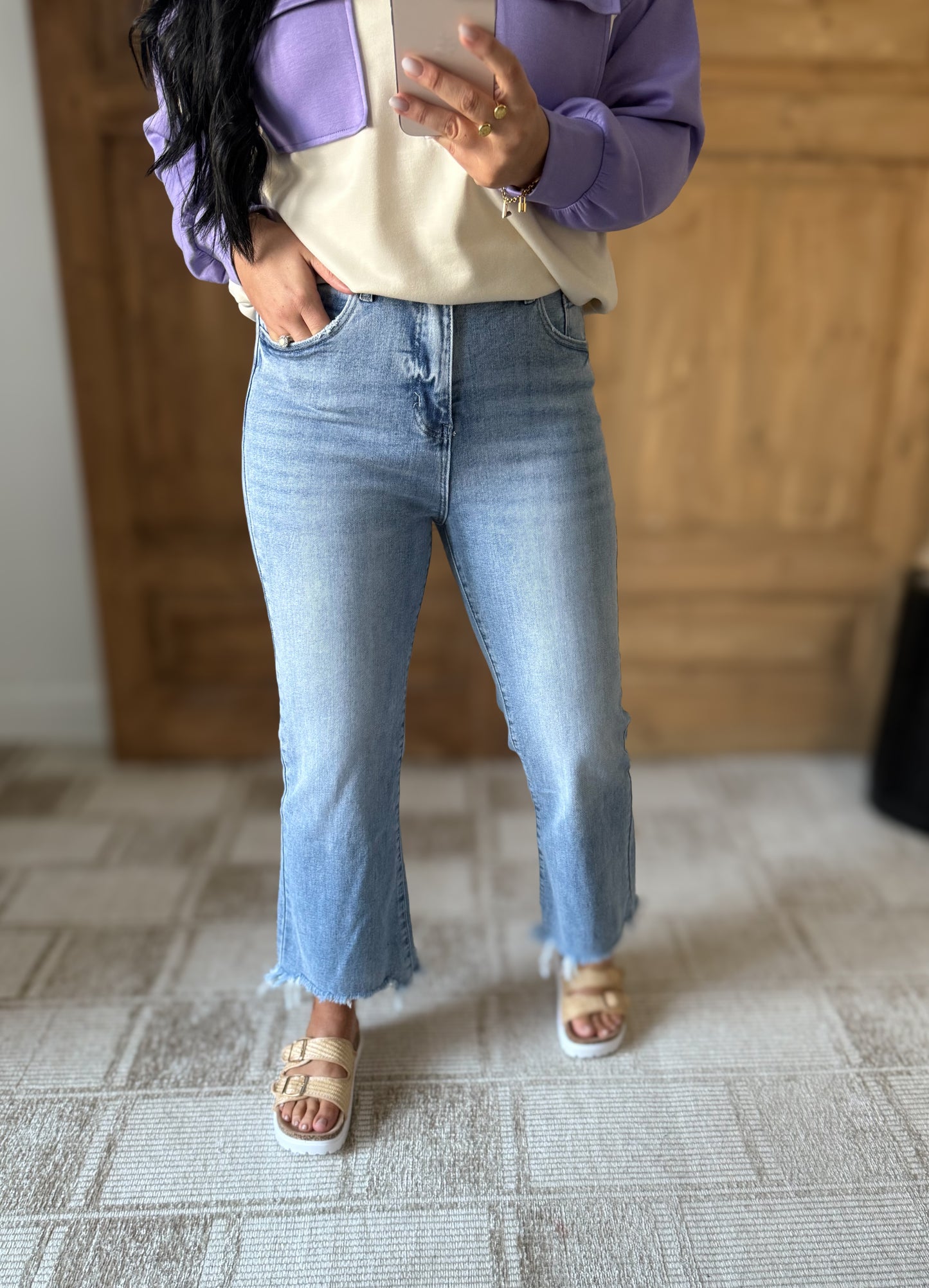 URBAN HIGH RISE NON-DISTRESSED LIGHT JEAN - BLAKELEY