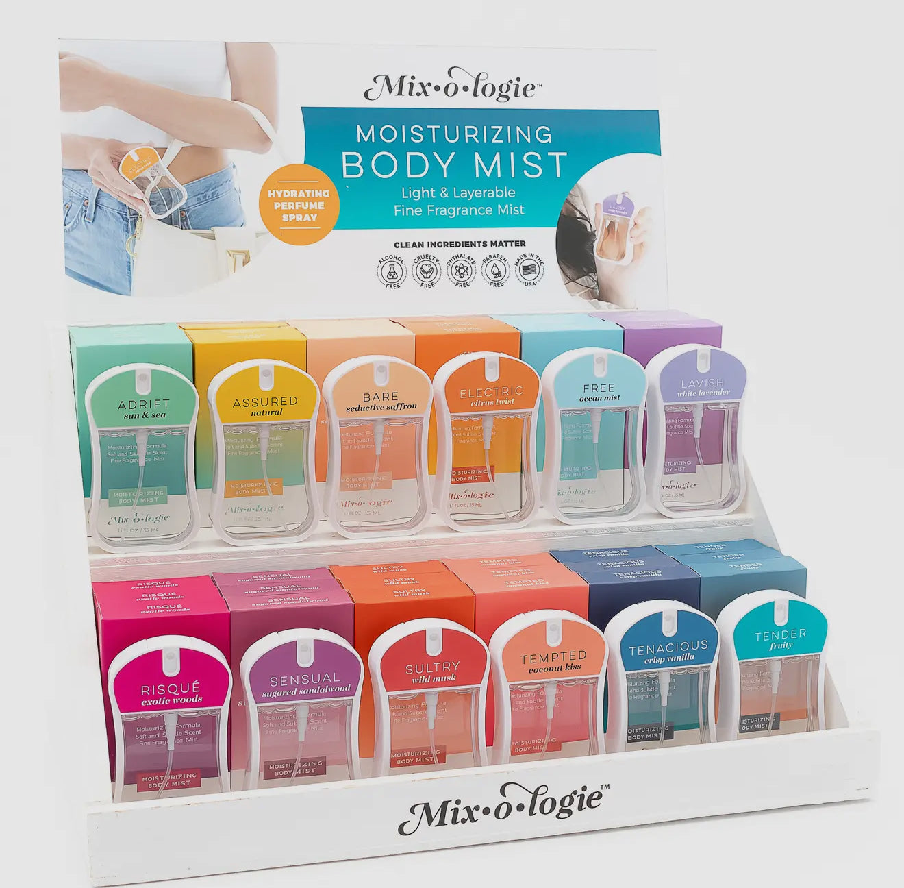 Mixologie Moisturizing Body Mist Spray