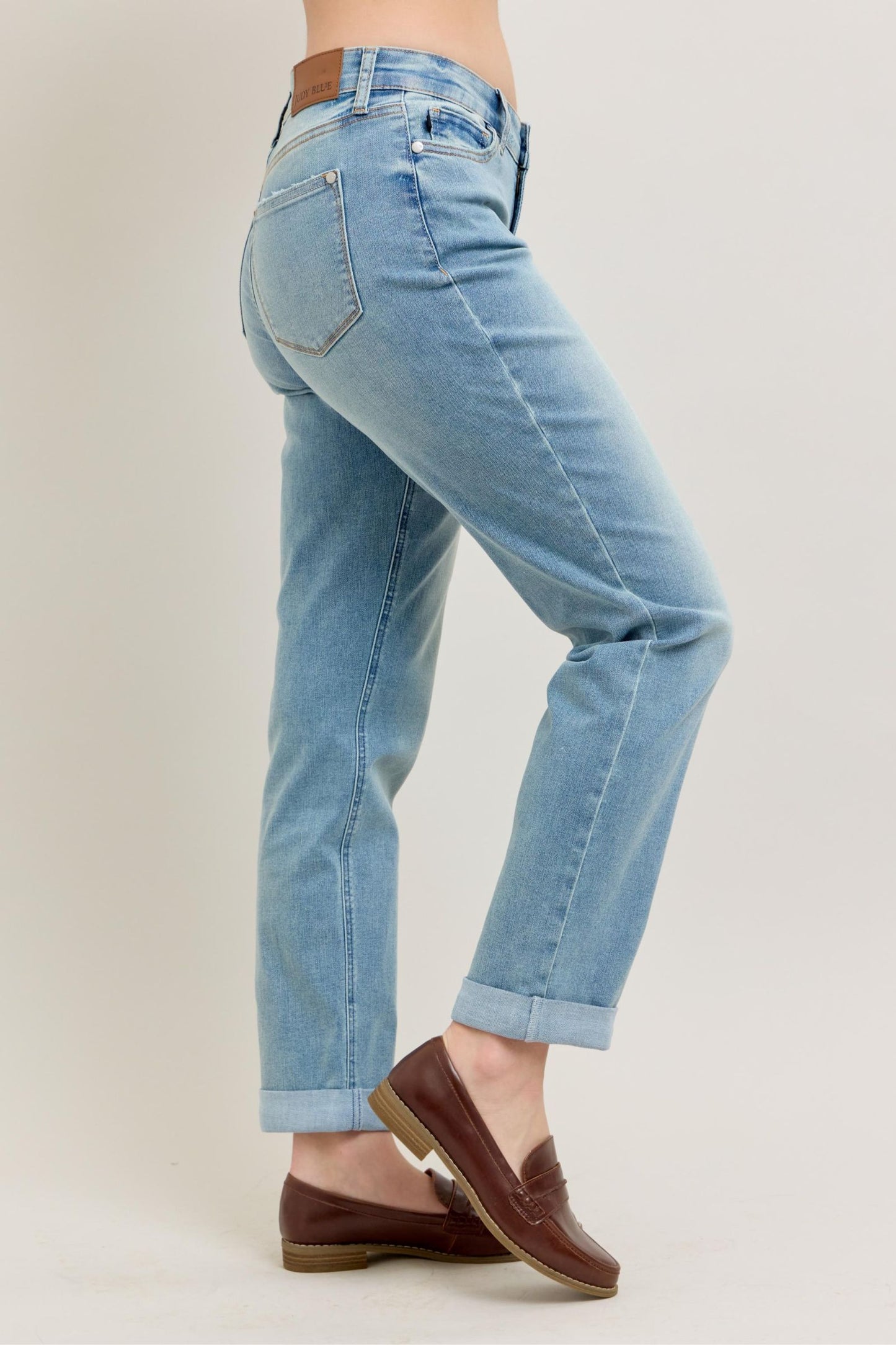 JUDY BLUE COOL MID RISE DENIM