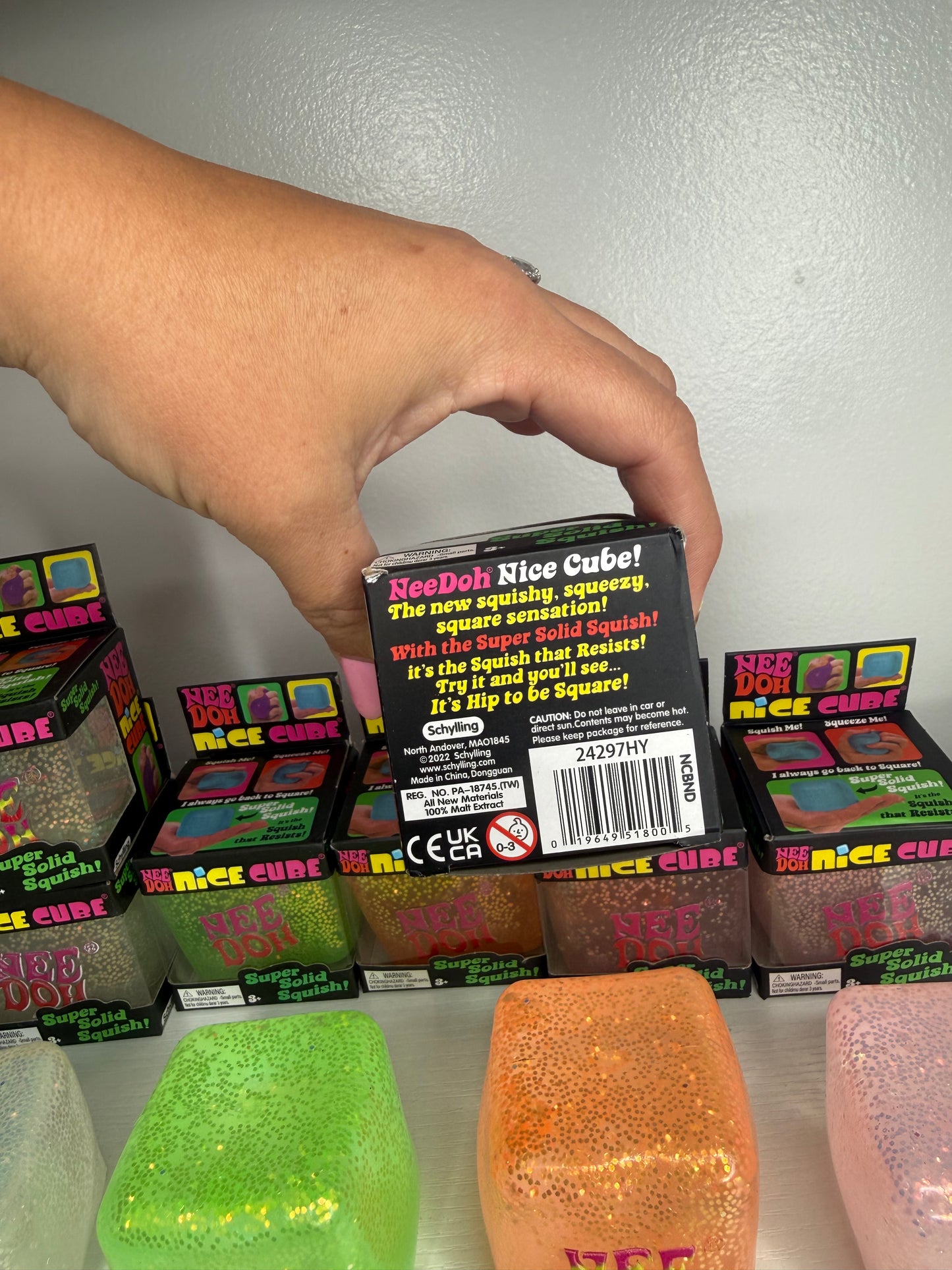 Inspired Glitter Cubes *In Stock