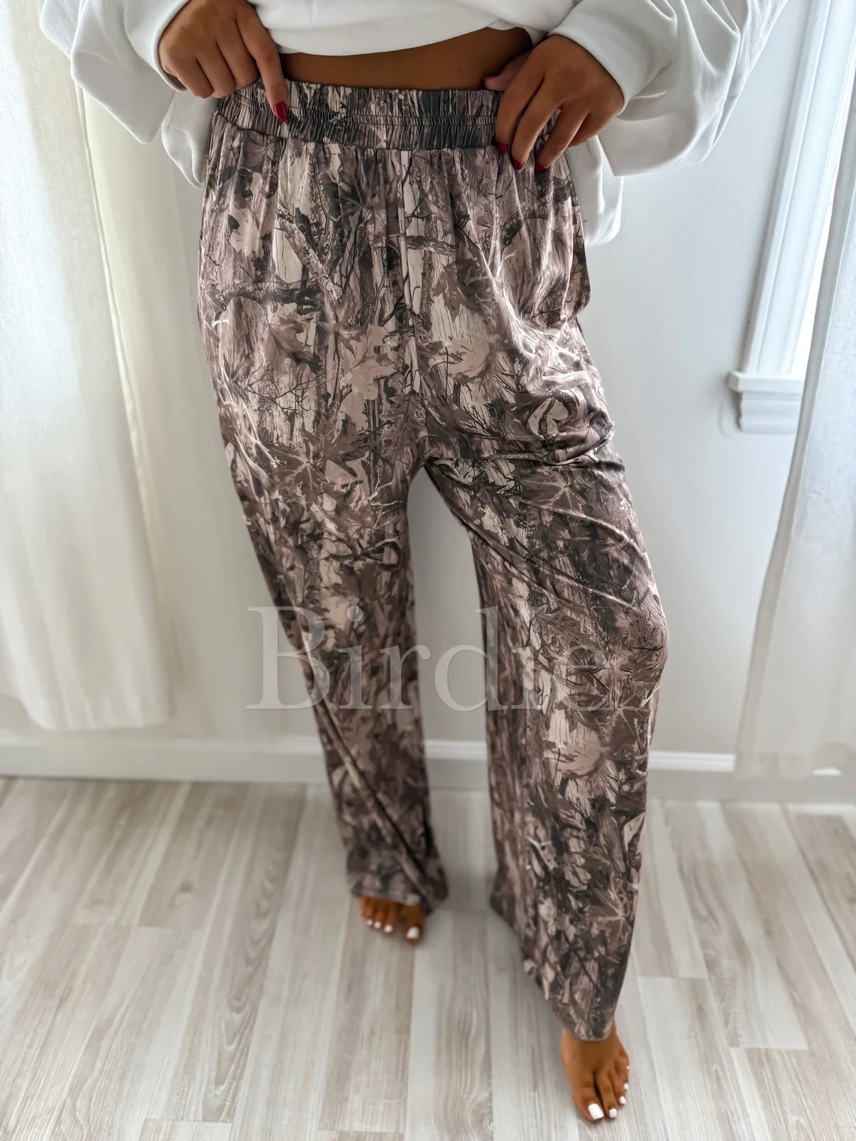 BIRDIE PREORDER Dark Camo Stretchy Lounge Pants