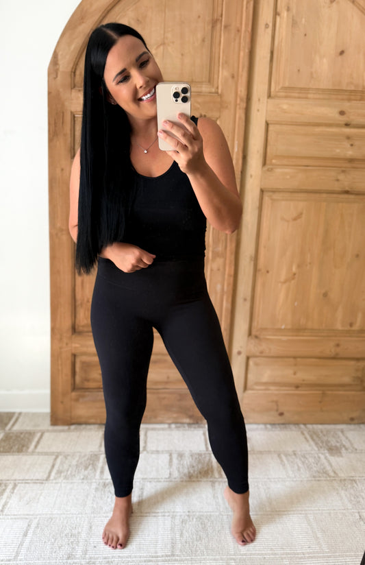 BIRDIE Black Melt Leggings