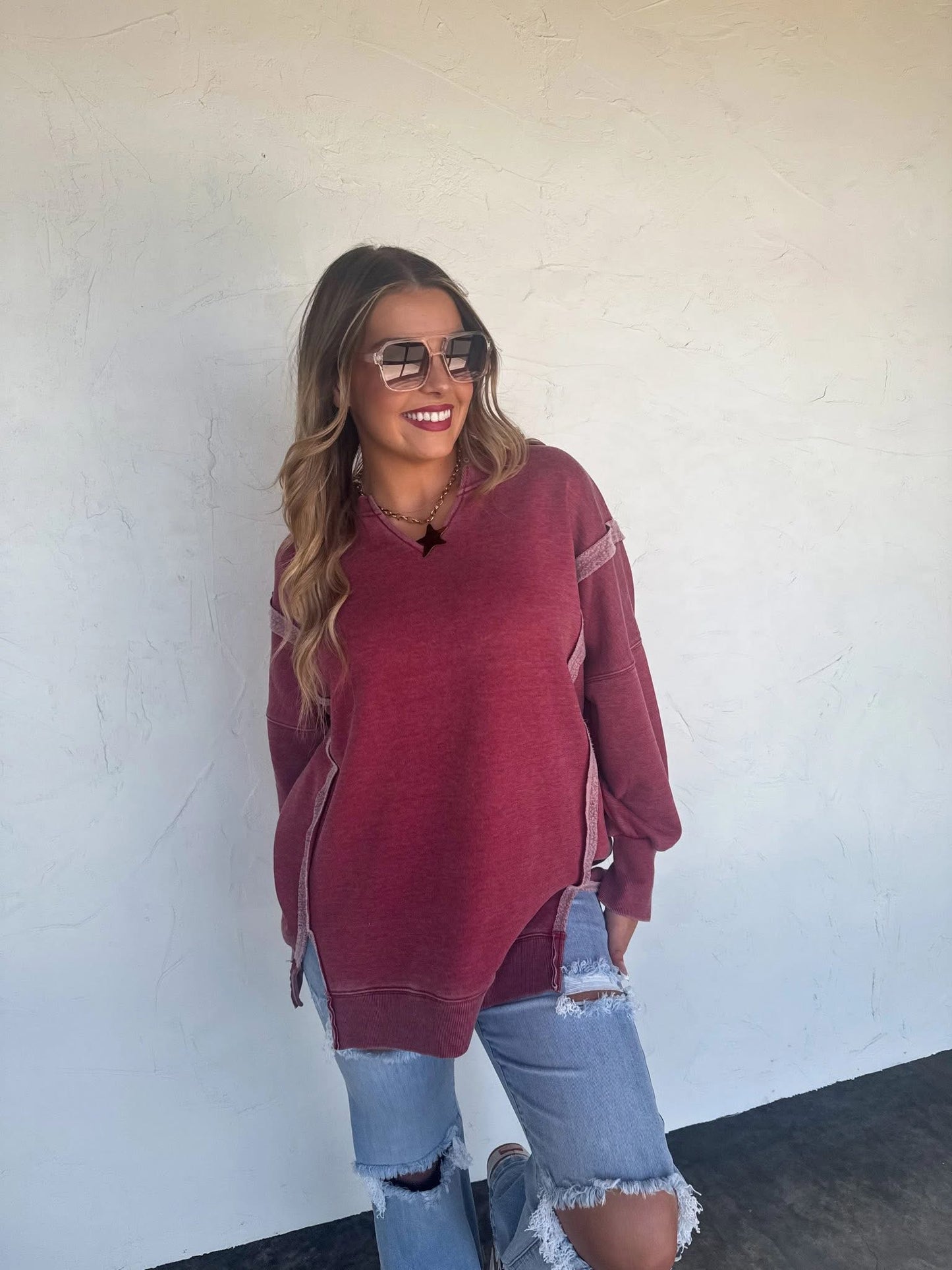 PREORDER- THE COMFY CUT WASHED SWEATSHIRT **More Colors