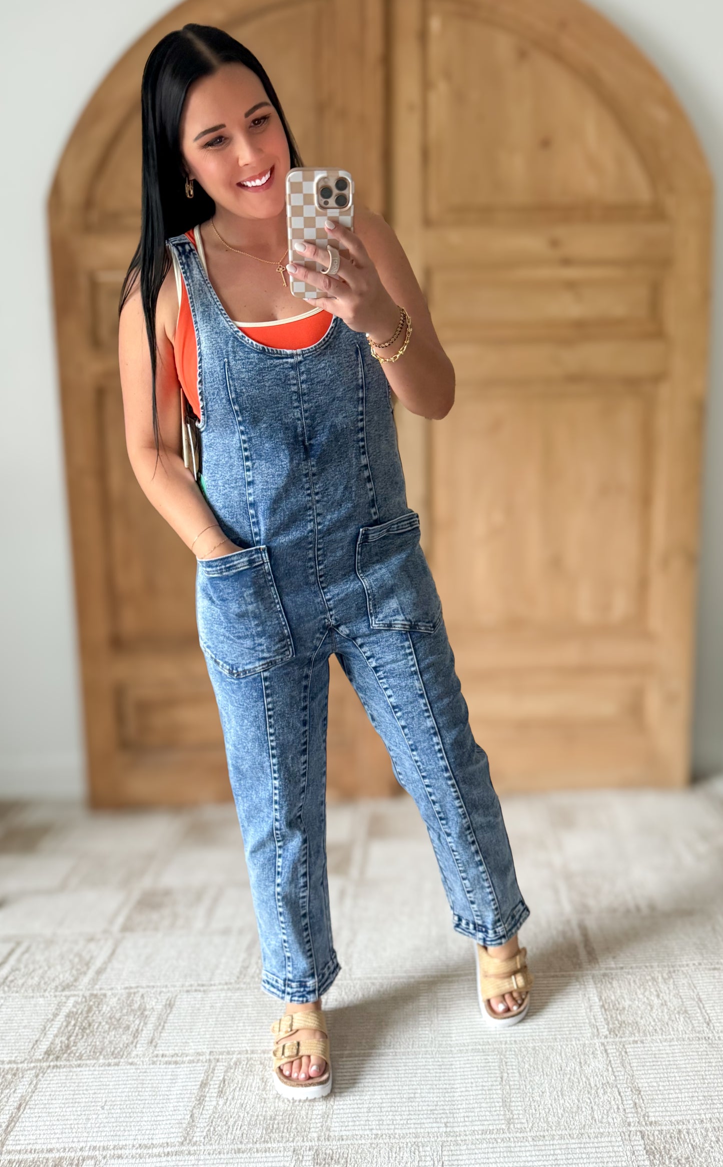 BRITT ROMPER OVERALL SET