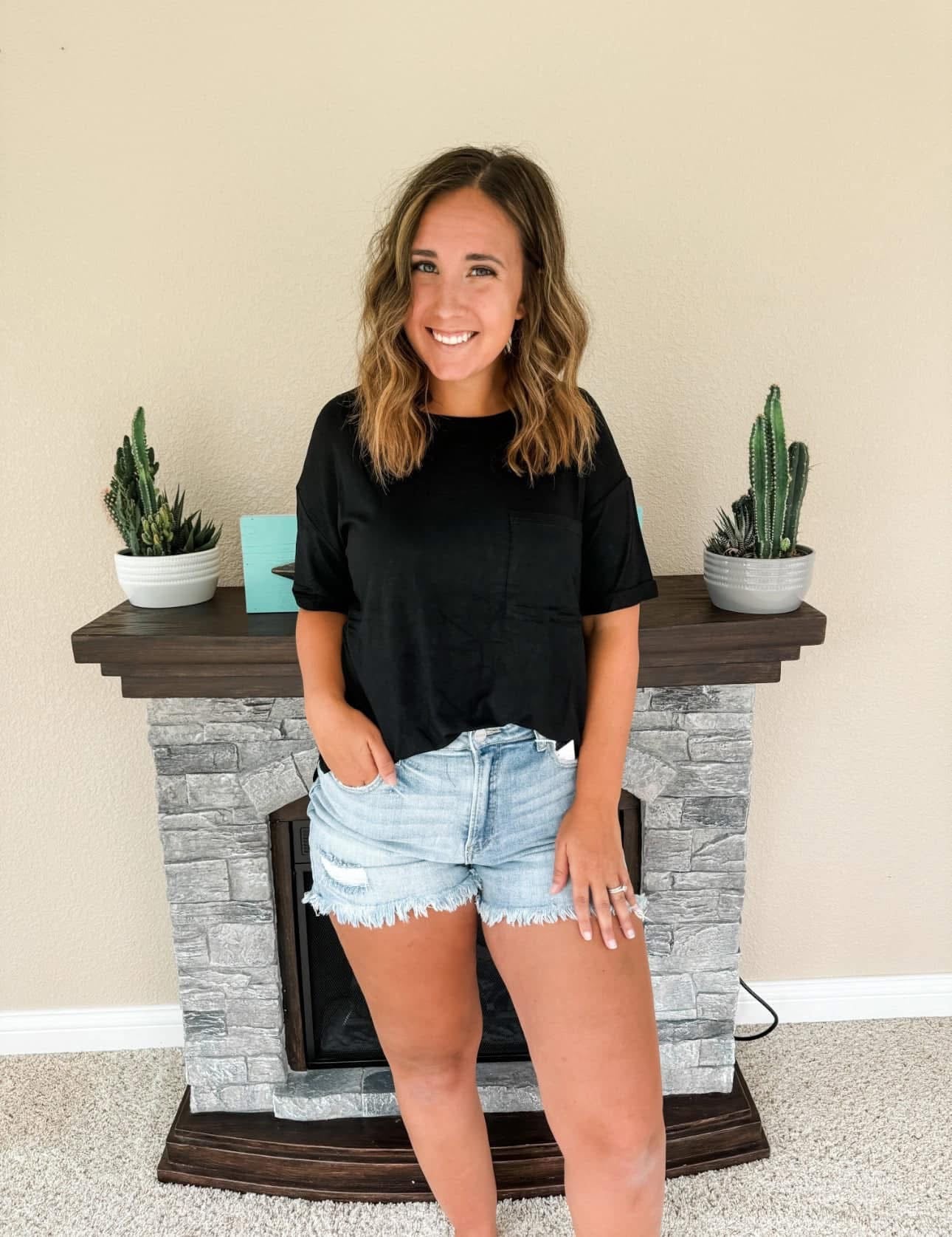 TAYLER BUTTERY SOFT POCKET TEES MULTIPLE COLORS